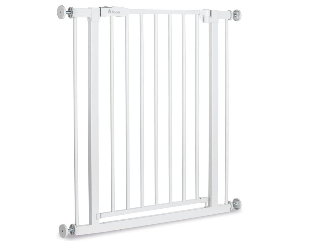 Hauck Open N Stop 2 - Bērnu drošības vārti 84–89 cm platumam, balti