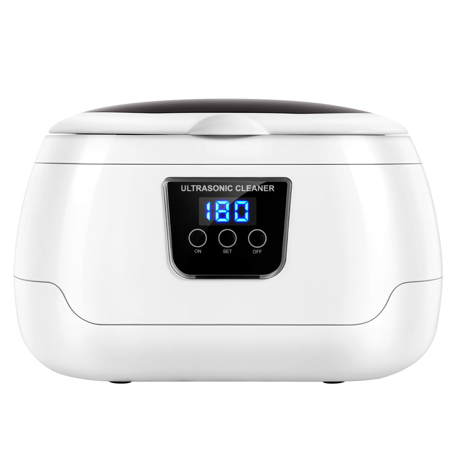 Uten E1447vc - ultraskaņas tīrītājs ar LED skārienekrānu un nerūsējošā tērauda tvertni, 600 ml
