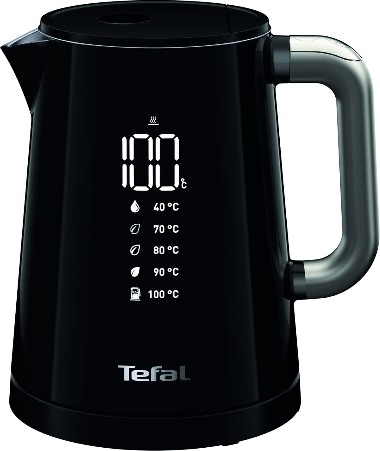 Tefal Smart'n Light KO854830 - Elektriskā tējkanna ar temperatūras izvēli un sildīšanas funkciju, 1 l