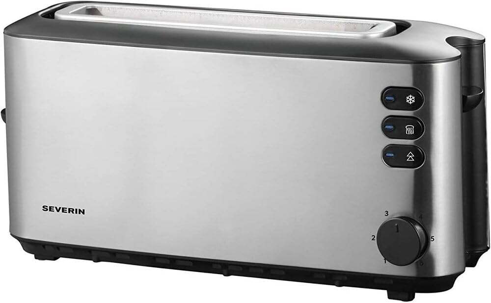 Severin AT 2515 - Tosteris ar maizīšu uzlikni, nerūsējošais tērauds, 1000 W