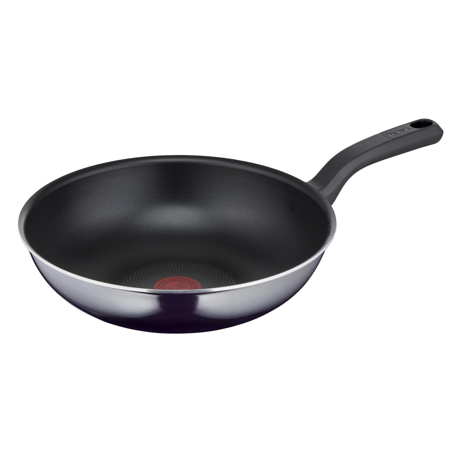 Tefal Resist D52619 Resist - Voka panna 28 cm ar titāna pretapdegšanas pārklājumu un Flame Protect tehnoloģiju