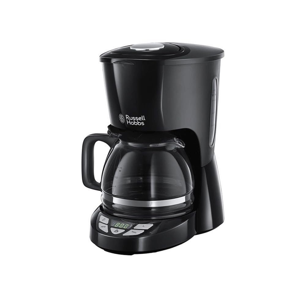 Russell Hobbs 22620-56 - Piliena kafijas automāts ar digitālo taimeri un sildīšanas plāksni, 1,25L