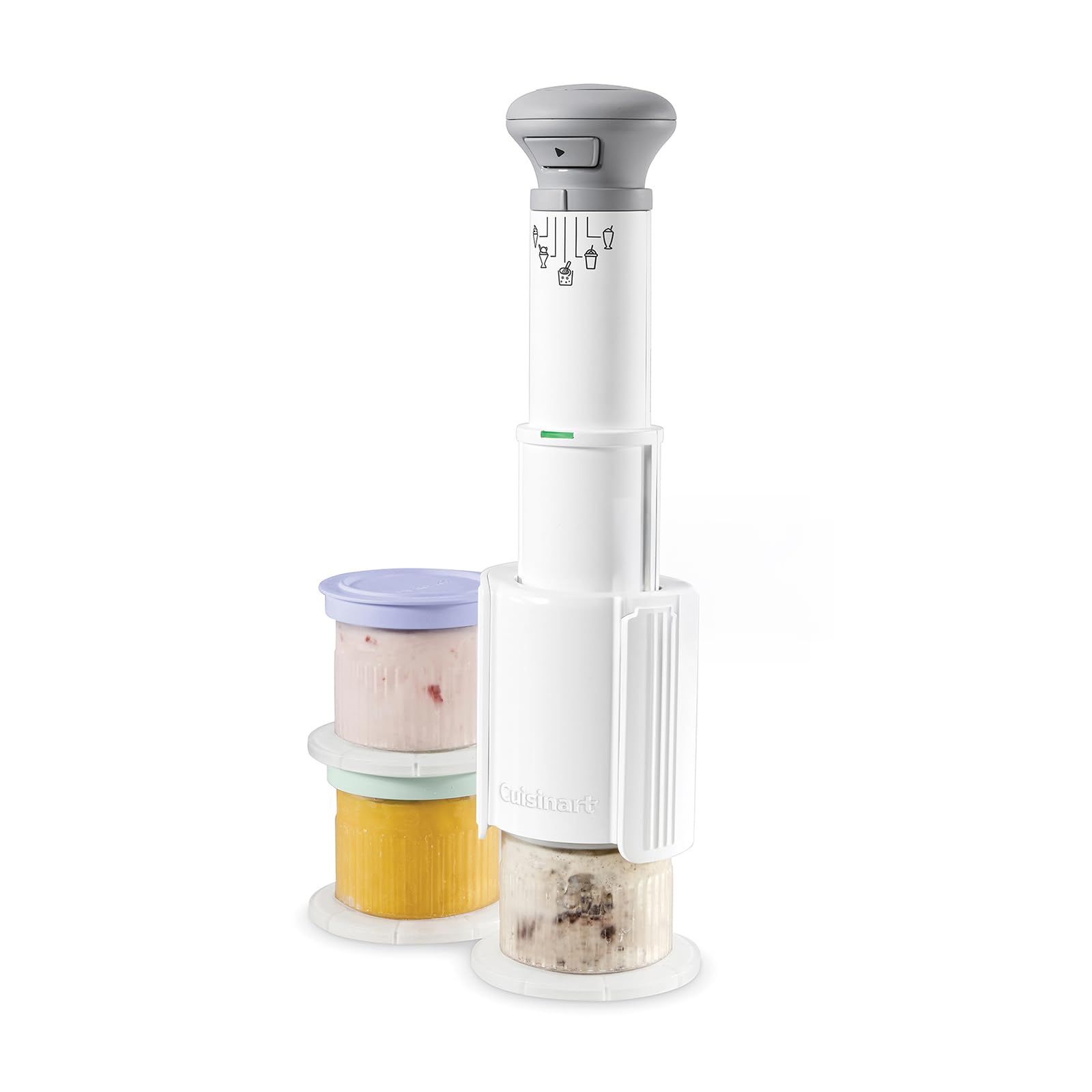 Cuisinart FreezeWand ICEFD10E - Saldējuma pagatavošanas ierīce ar 3 glāzēm
