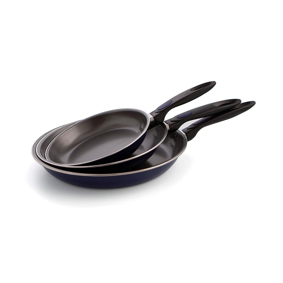 Quid R3 7559048 - Alumīnija pannas ar pretiedegšanas pārklājumu, piemērota indukcijai, 20/24/28 cm