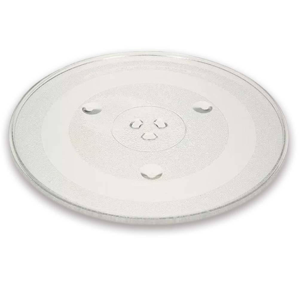 DL SERVICE N712 - Mikroviļņu krāsns stikla šķīvis 315 mm ar 3 stiprinājumiem, piemērots Samsung, Candy, Sharp