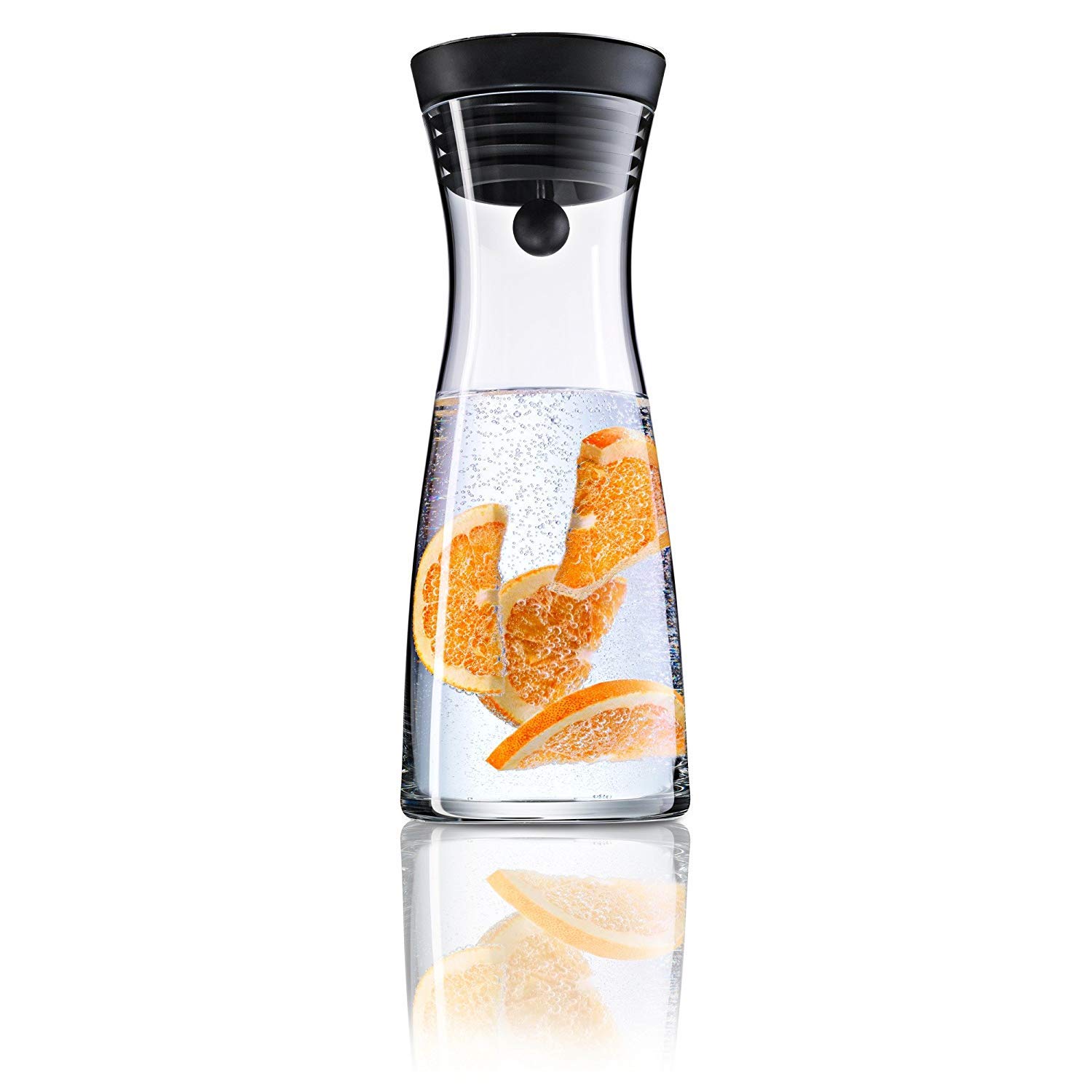 WMF Basic 617716040 - Stikla ūdens karafe ar vāku un CloseUp aizdari 0,75 l