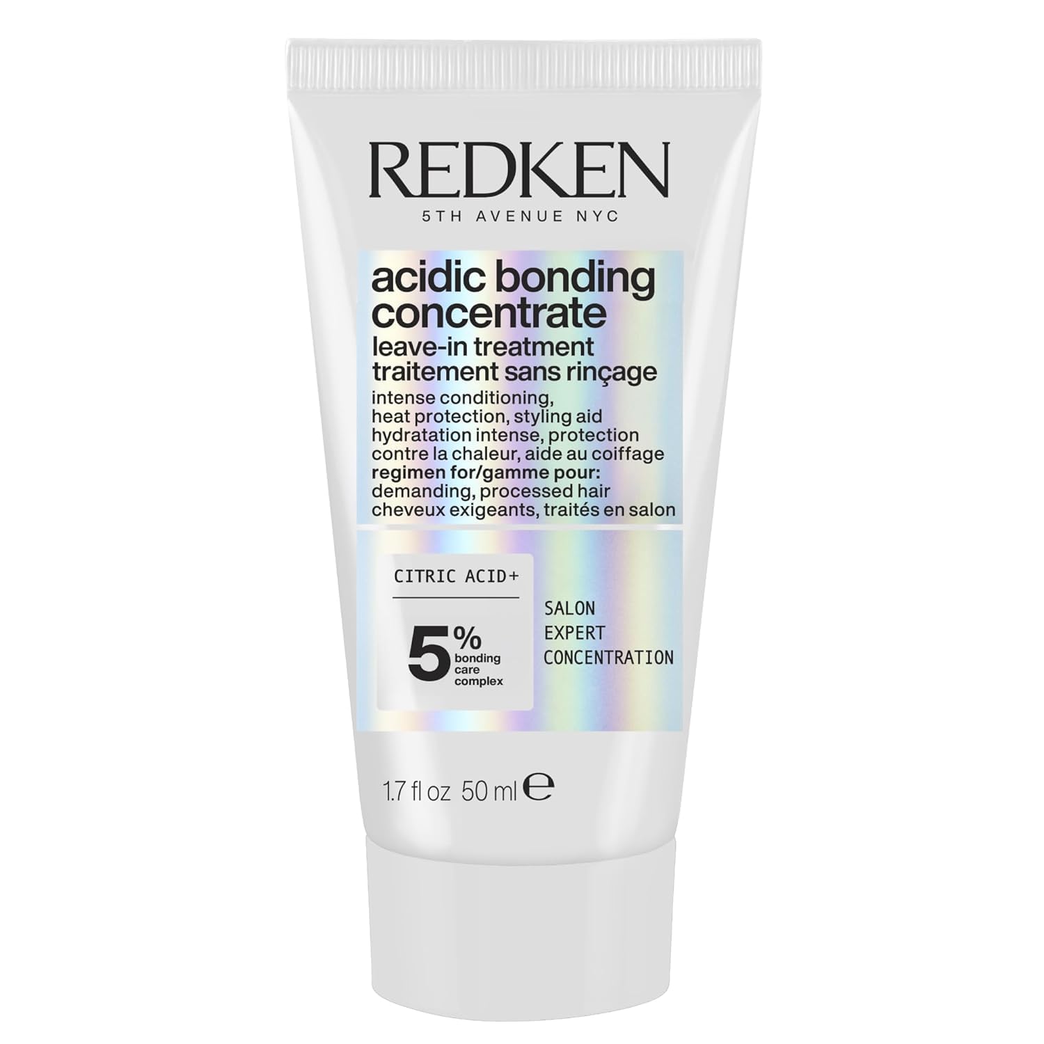 Redken Acidic Bonding Concentrate leave-in - kondicionieris bojātiem matiem ar karstuma aizsardzību, 50 ml