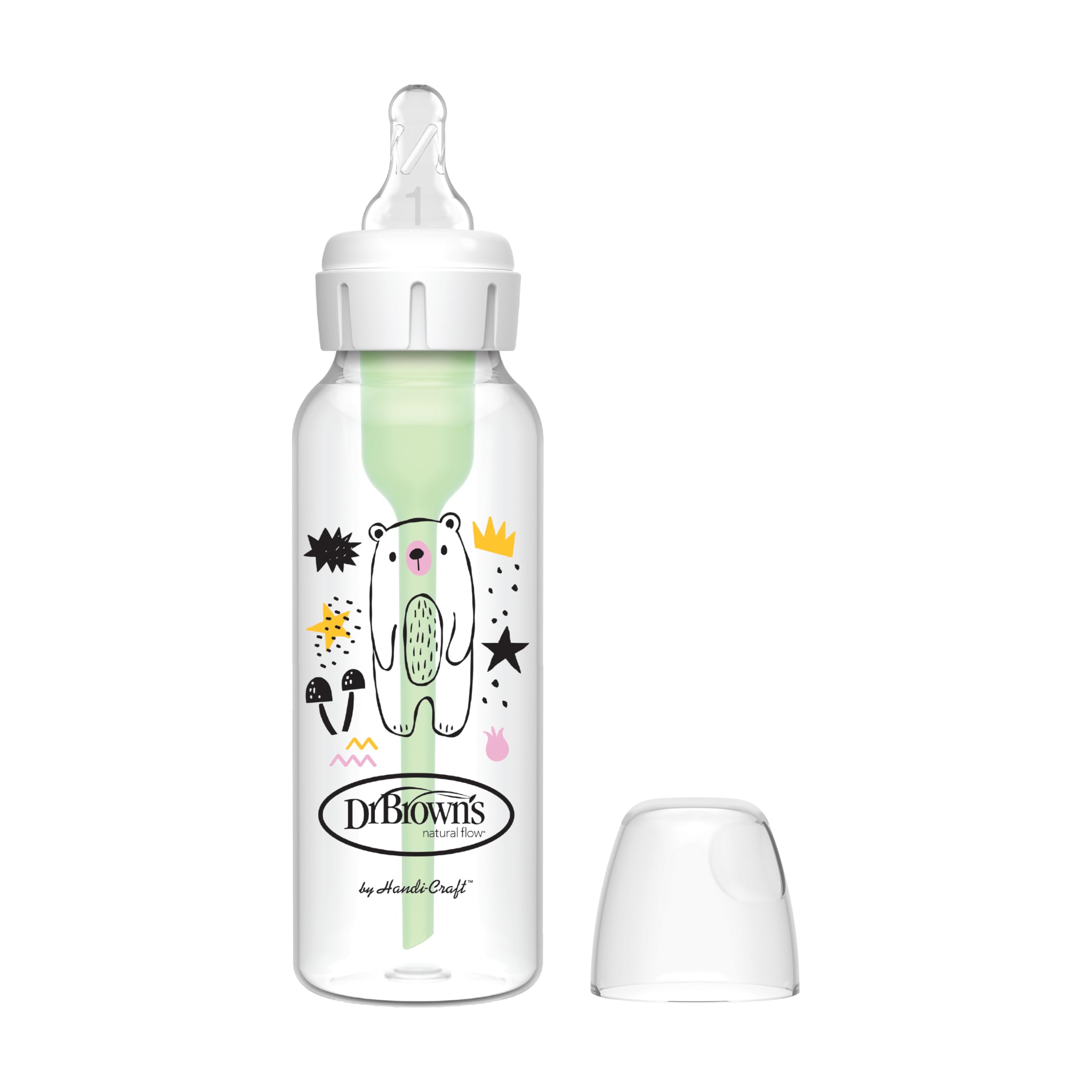 Dr. Brown's Options - standarta barošanas pudele bērniem, 250 ml