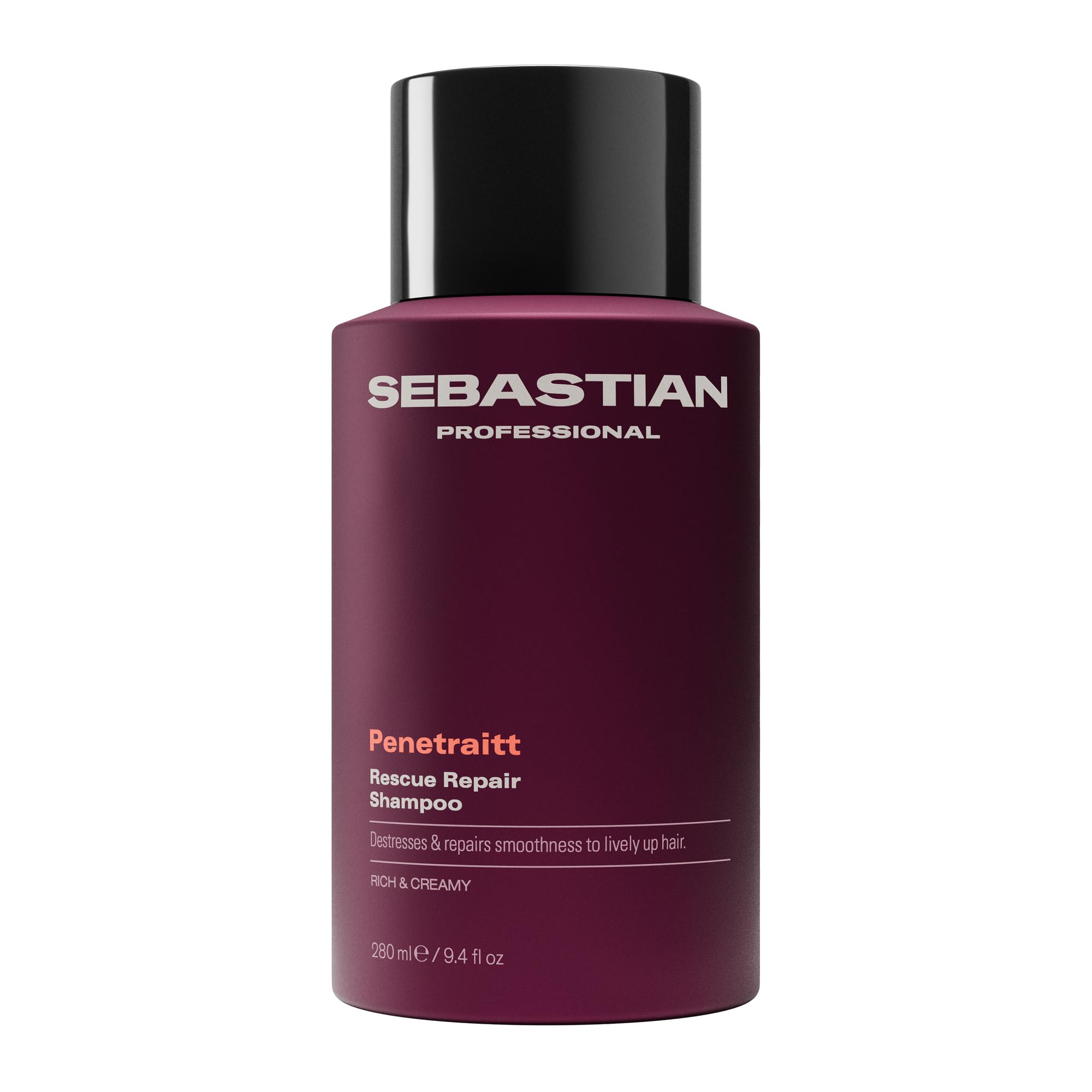 Sebastian Professional Penetraitt - intensīvs atjaunojošs šampūns bojātiem un krāsotiem matiem, 280 ml