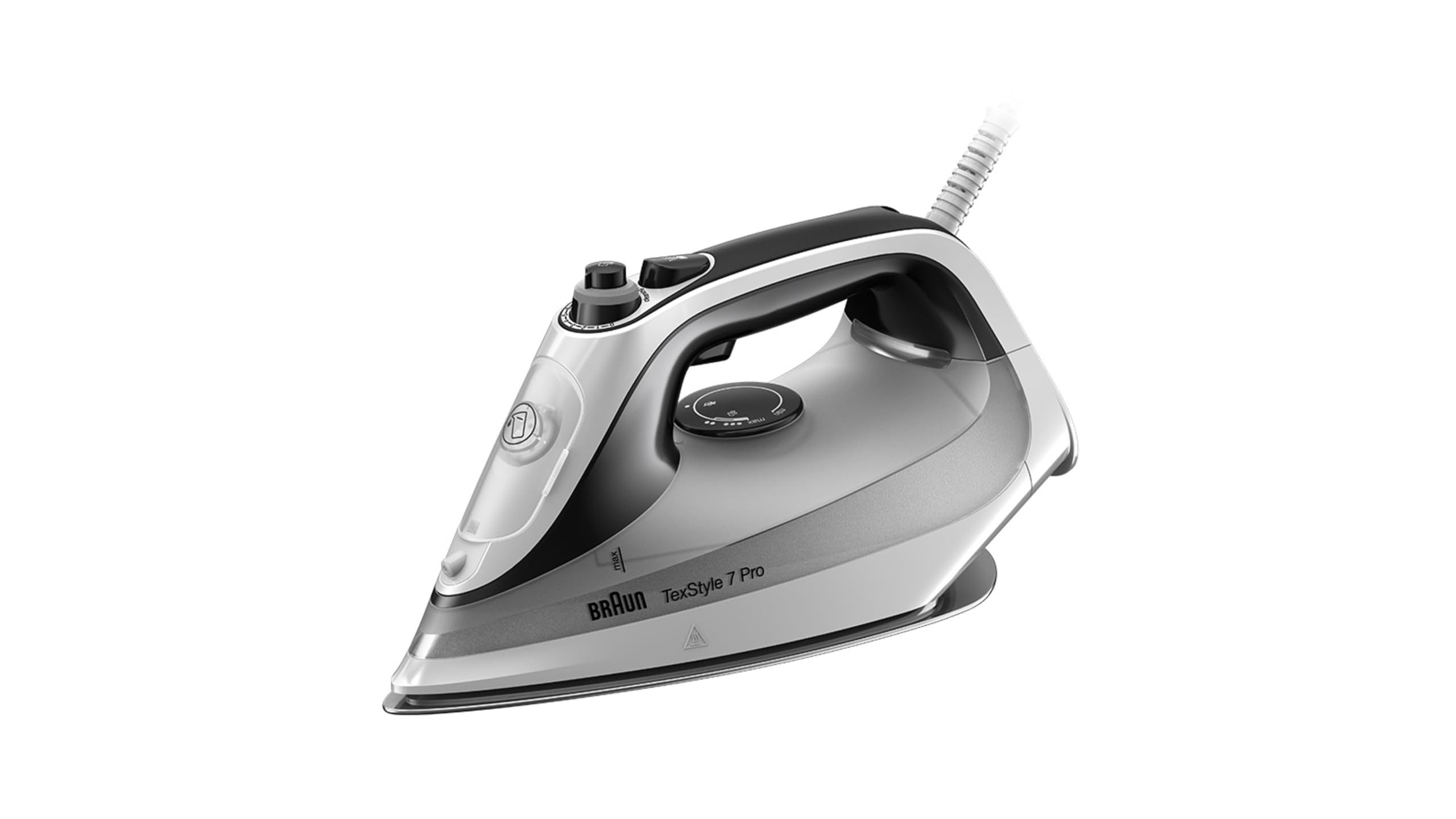 Braun TexStyle 7 Pro SI7149WB - Tvaika gludeklis ar Freeglide 3D pamatni, 2900 W