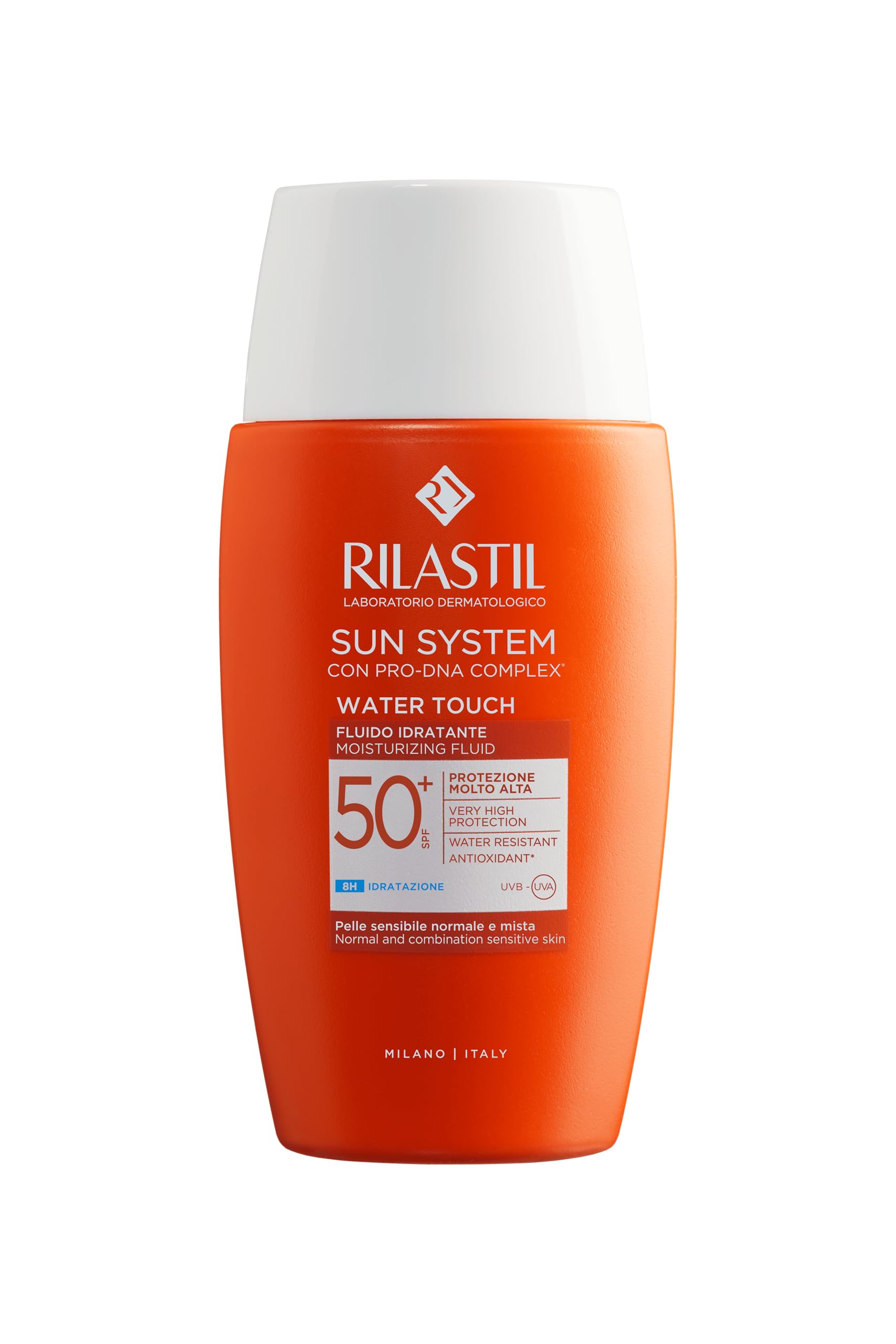 Rilastil Sun System 15930 - ūdens tekstūras fluīds ar SPF50 sejai, 50ml
