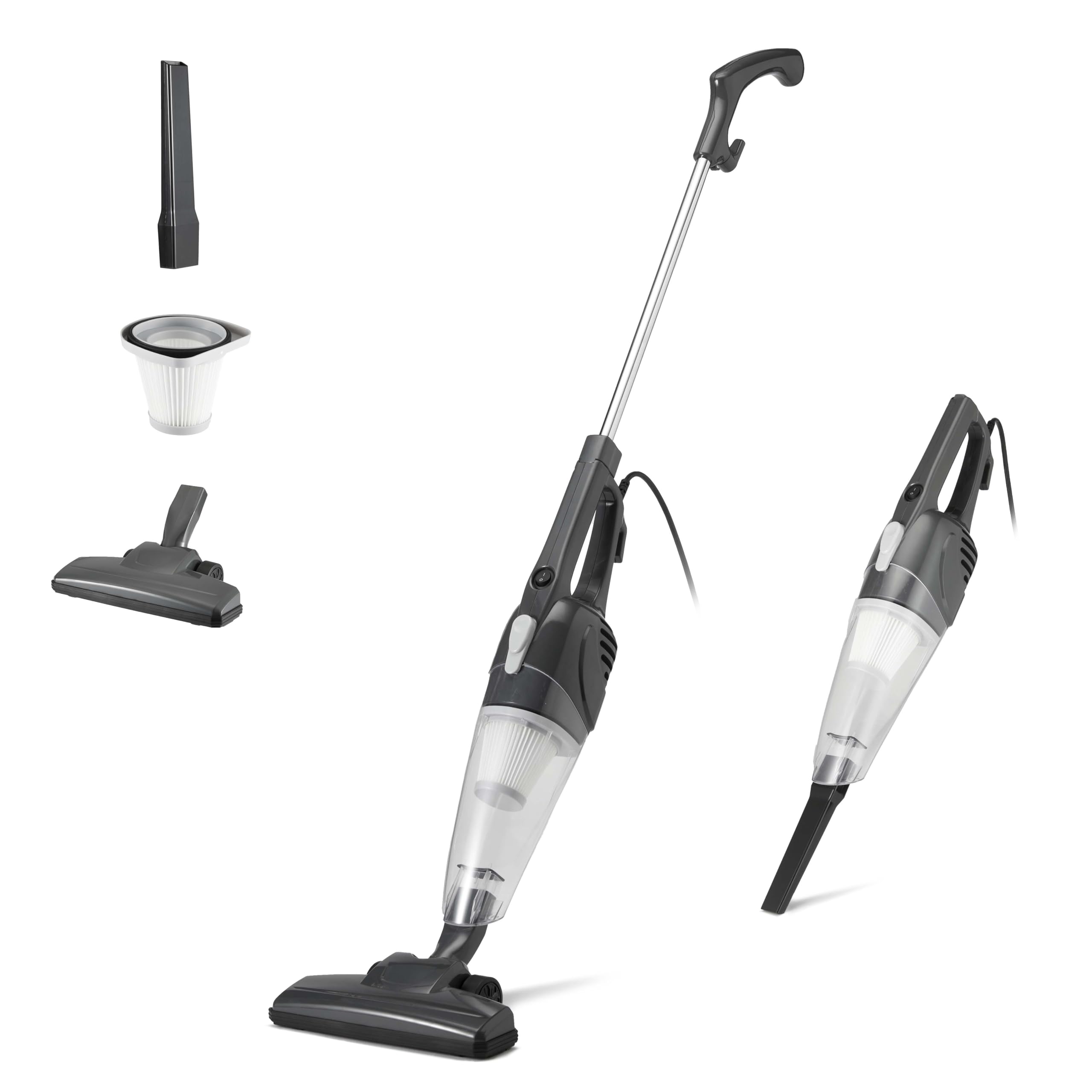 Amazon Basics VSC02B16T-EU - Vadu putekļsūcējs ar ECO motoru un HEPA filtru