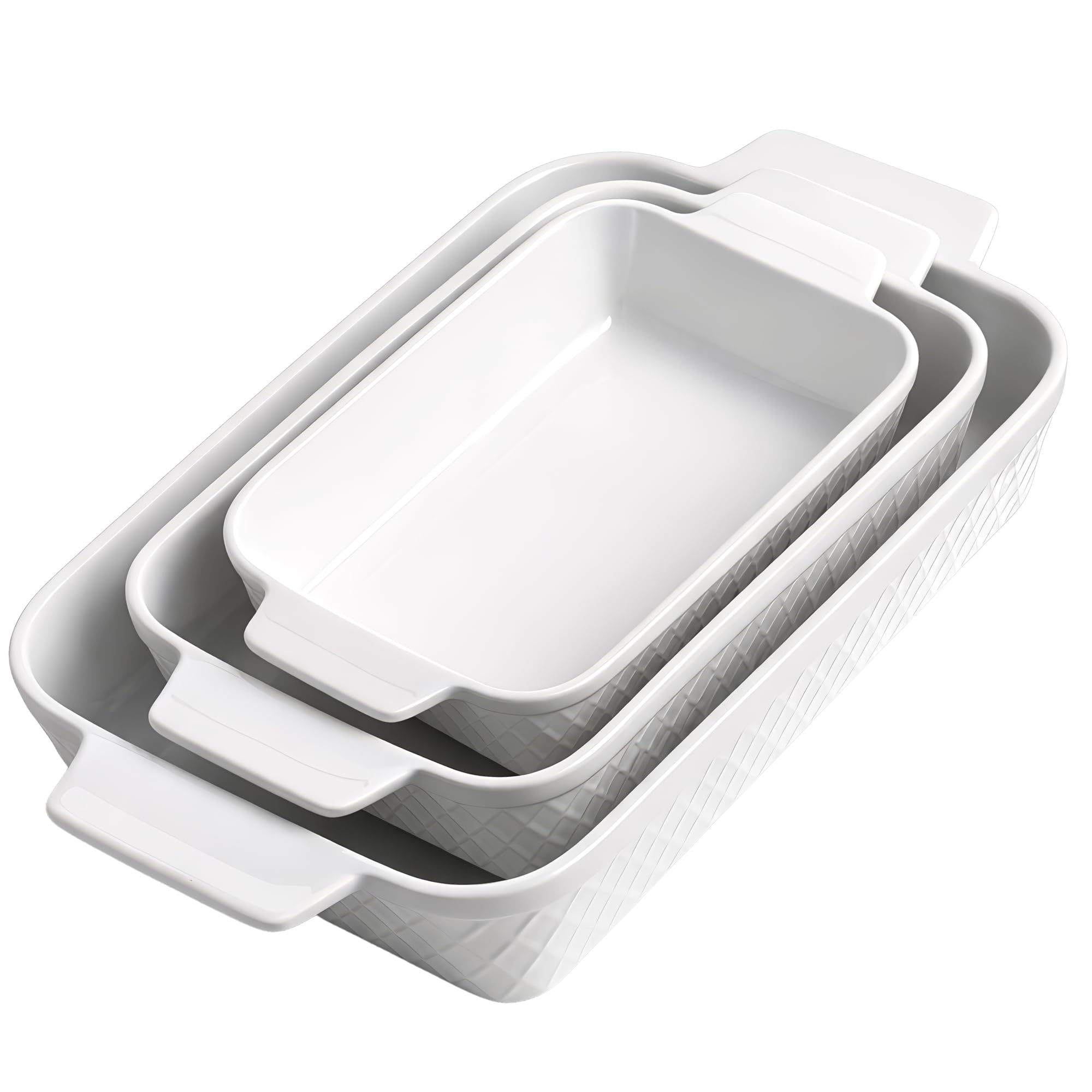 MIAMIO MM-232 - keramikas cepešpannu komplekts, 3 daļas, Palmanova dizainā