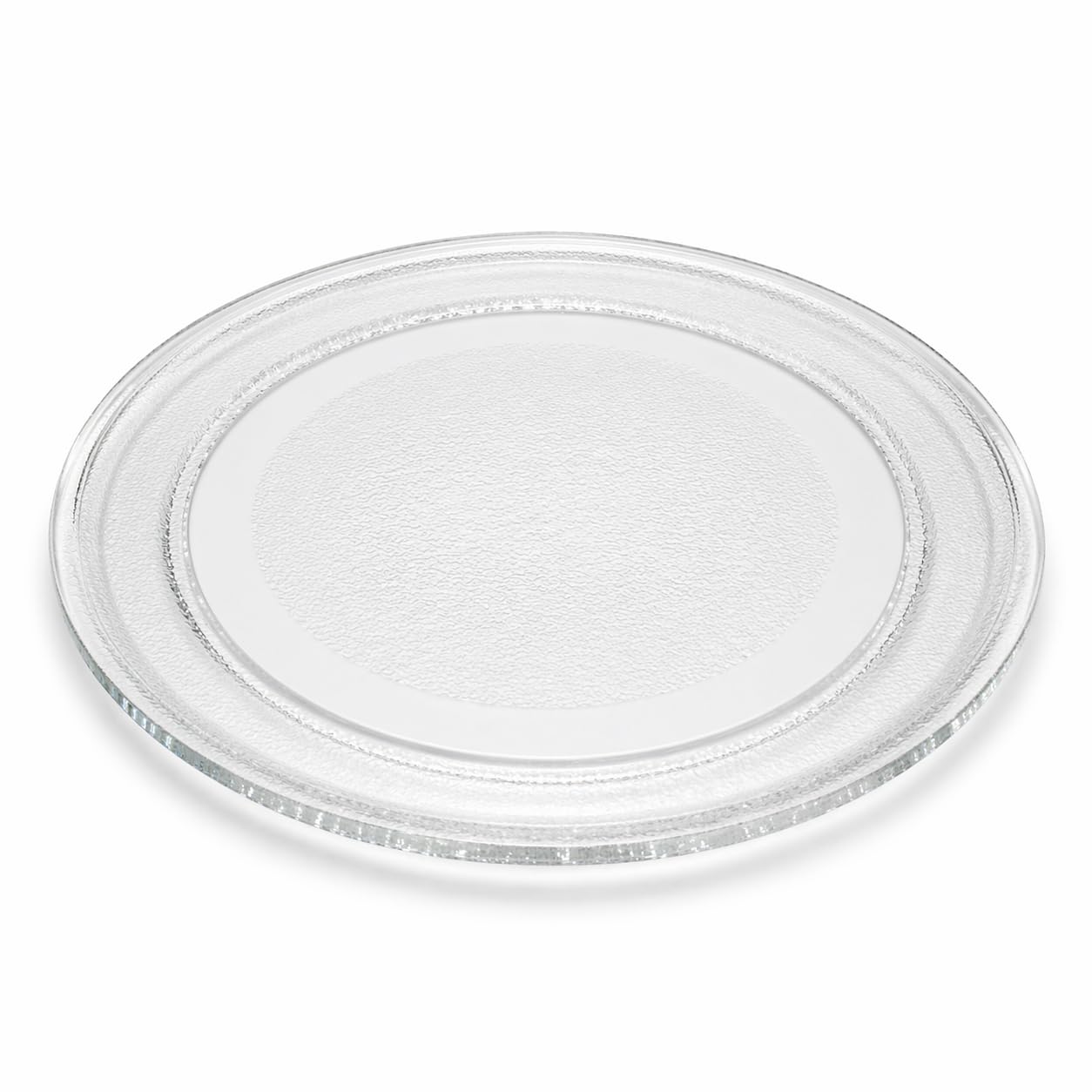 GC GlobalCommerce - Stikla šķīvis mikroviļņu krāsnij, 24,5 cm
