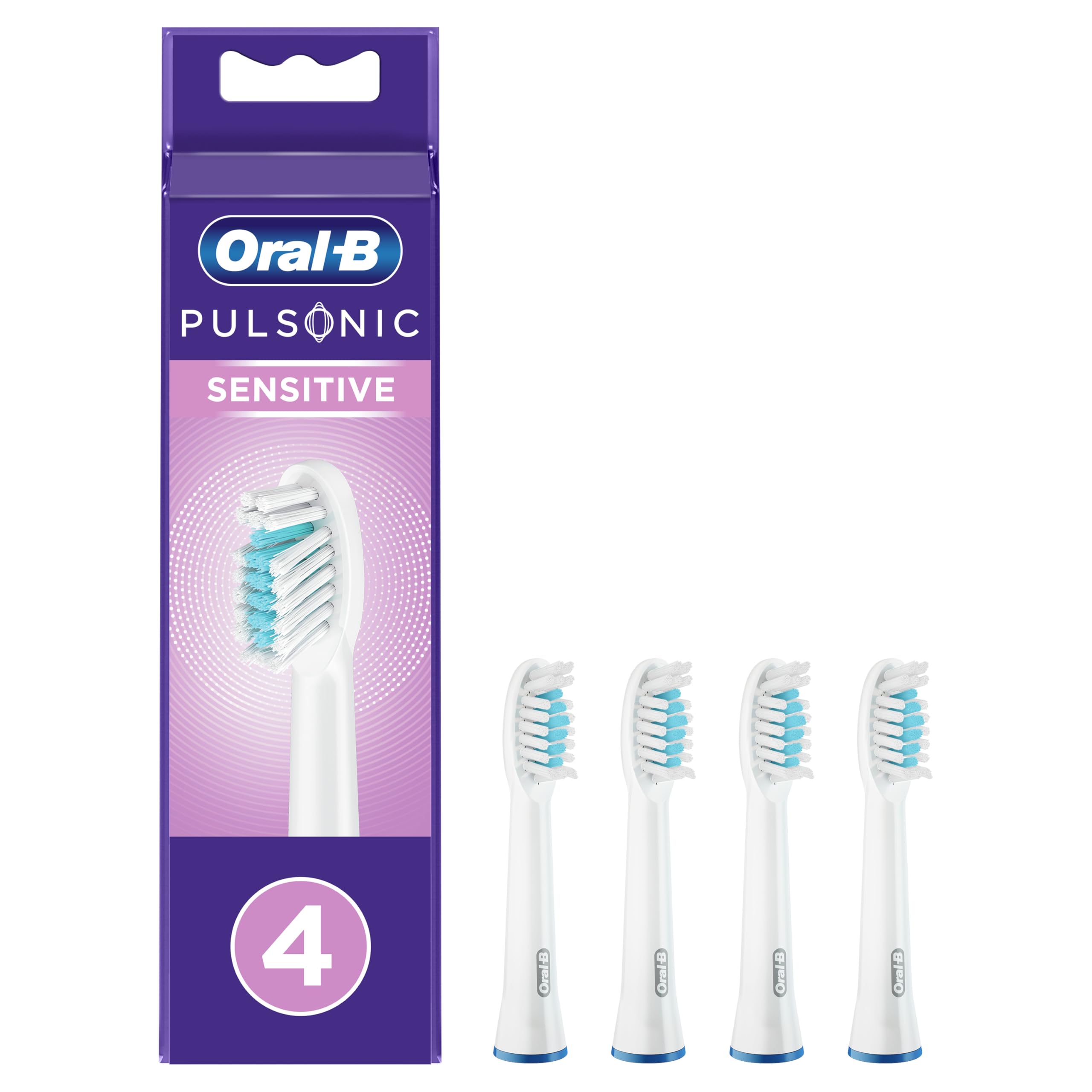 Oral-B Pulsonic Sensitive - uzgalis elektriskajai zobu birstei, maiga tīrīšana, 1 gab.
