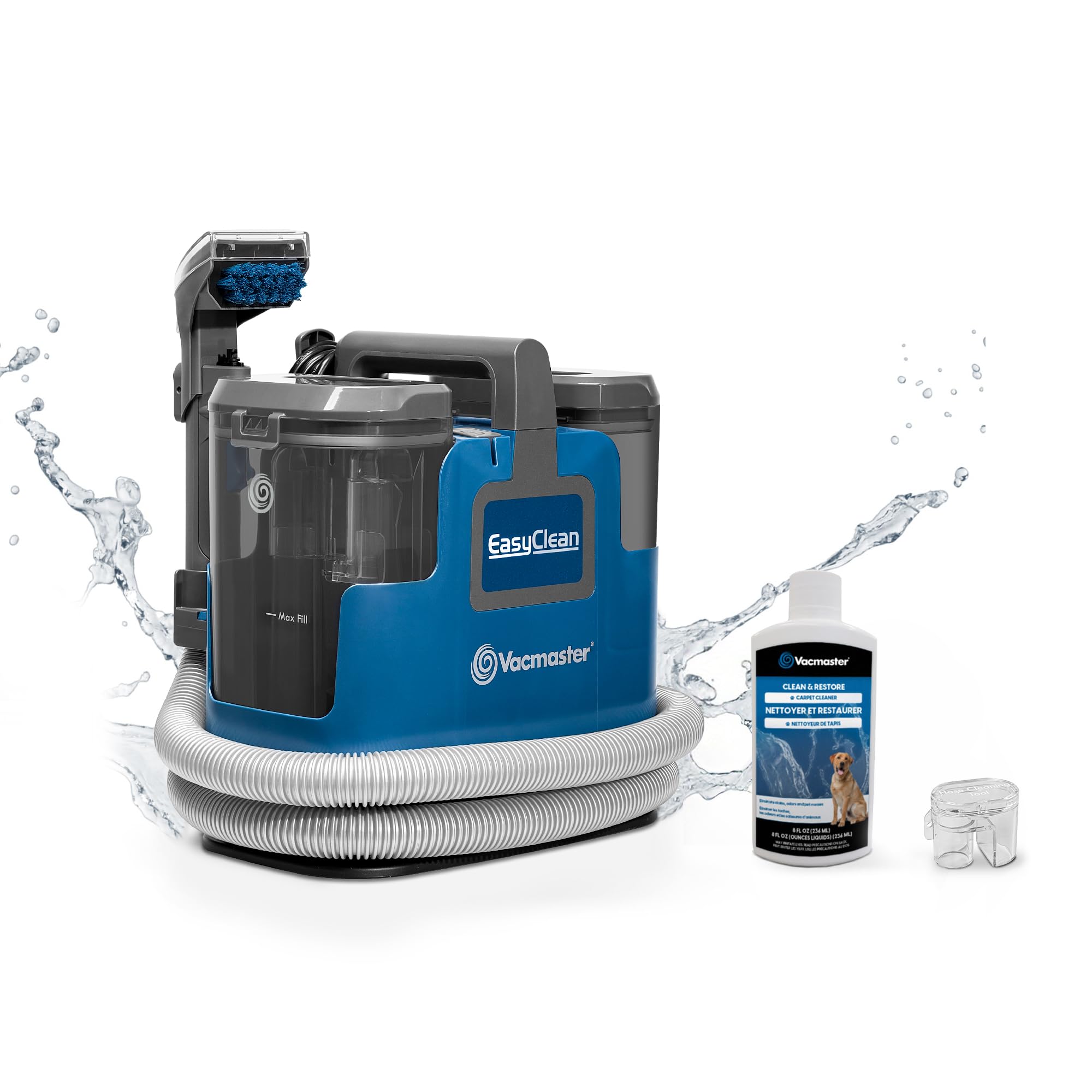Vacmaster SCB0501 - Mazgājošais putekļsūcējs, 17 kPa sūkšanas jauda
