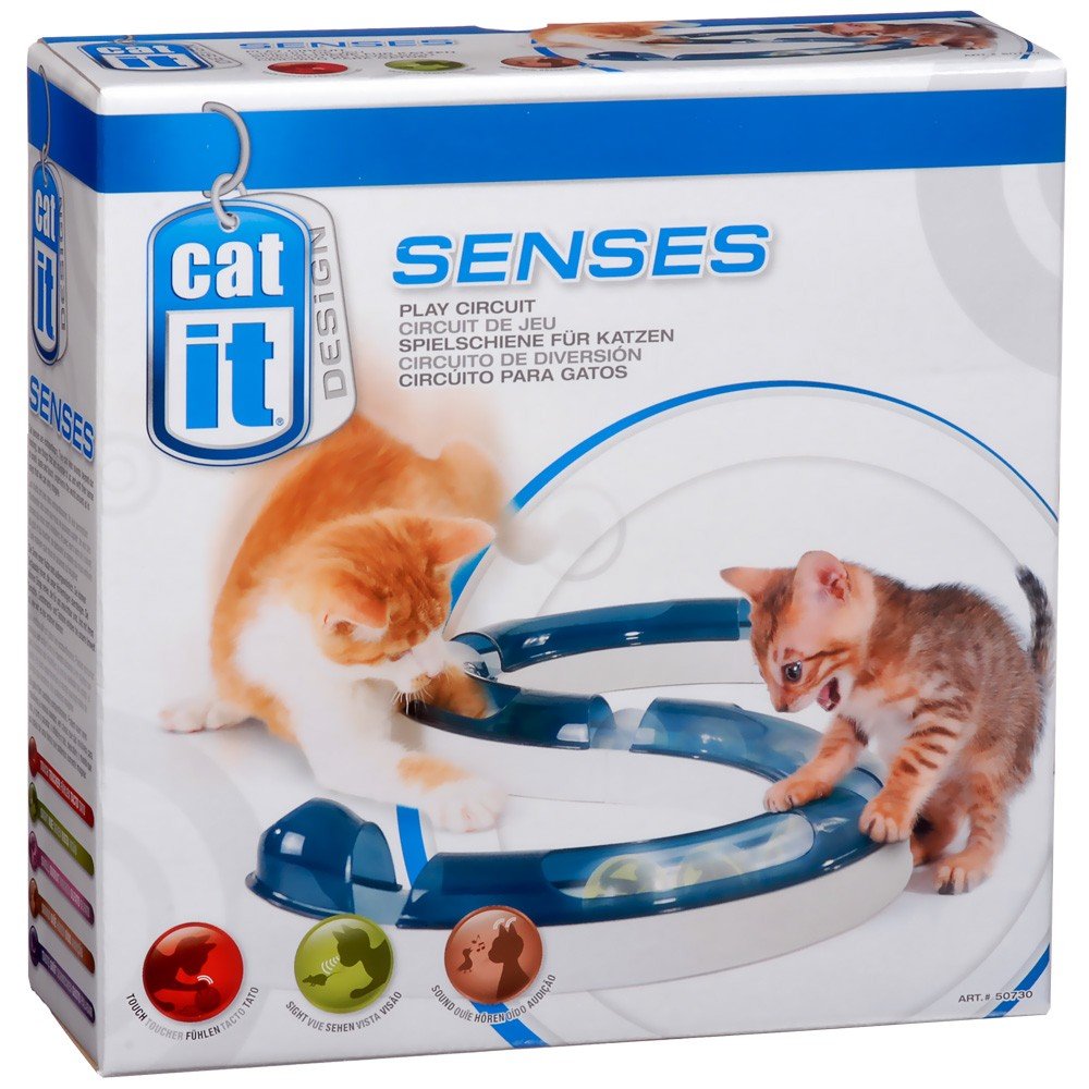 Catit design senses 50730 - Spēļu trase ar bumbiņu kaķiem, 1 gab.