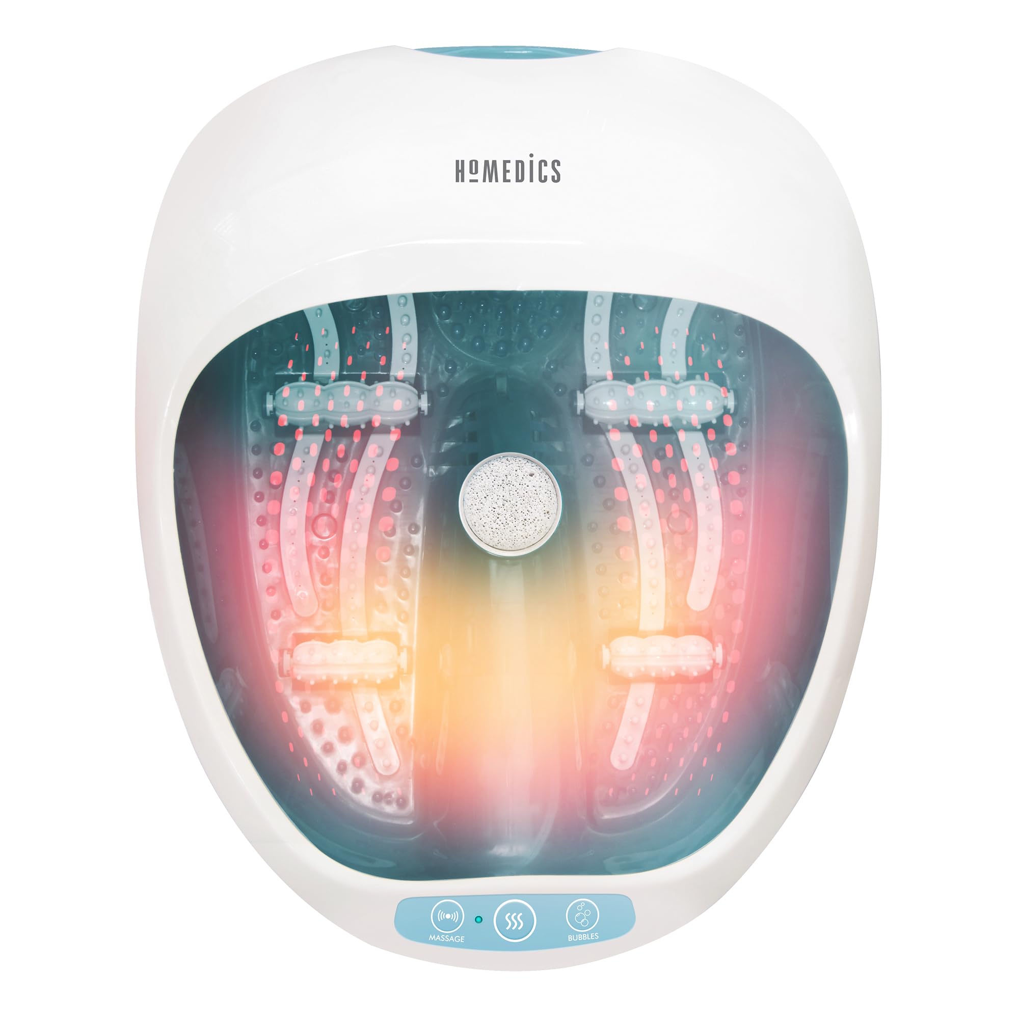 Homedics FS-250-EU - kāju vanna ar masāžu un sildīšanu, 35,5 x 21,5 x 44,5 cm
