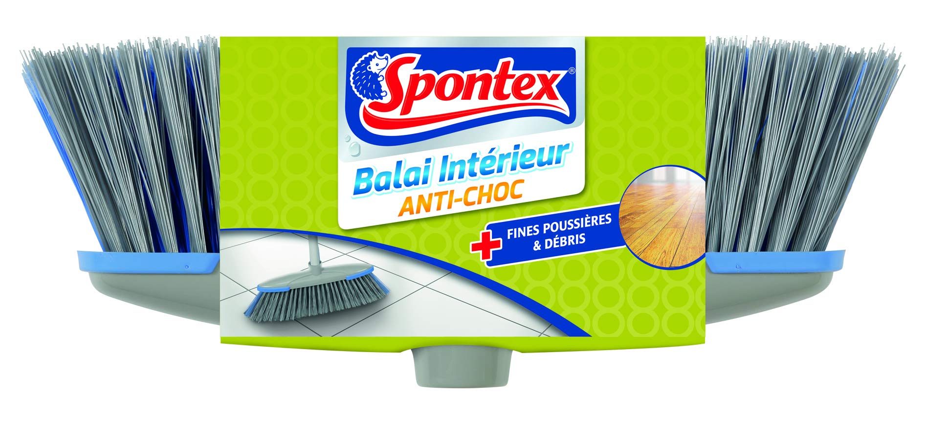 Spontex 19800129 - iekštelpu slotu galva ar dubultu šķiedru un mīkstām malām