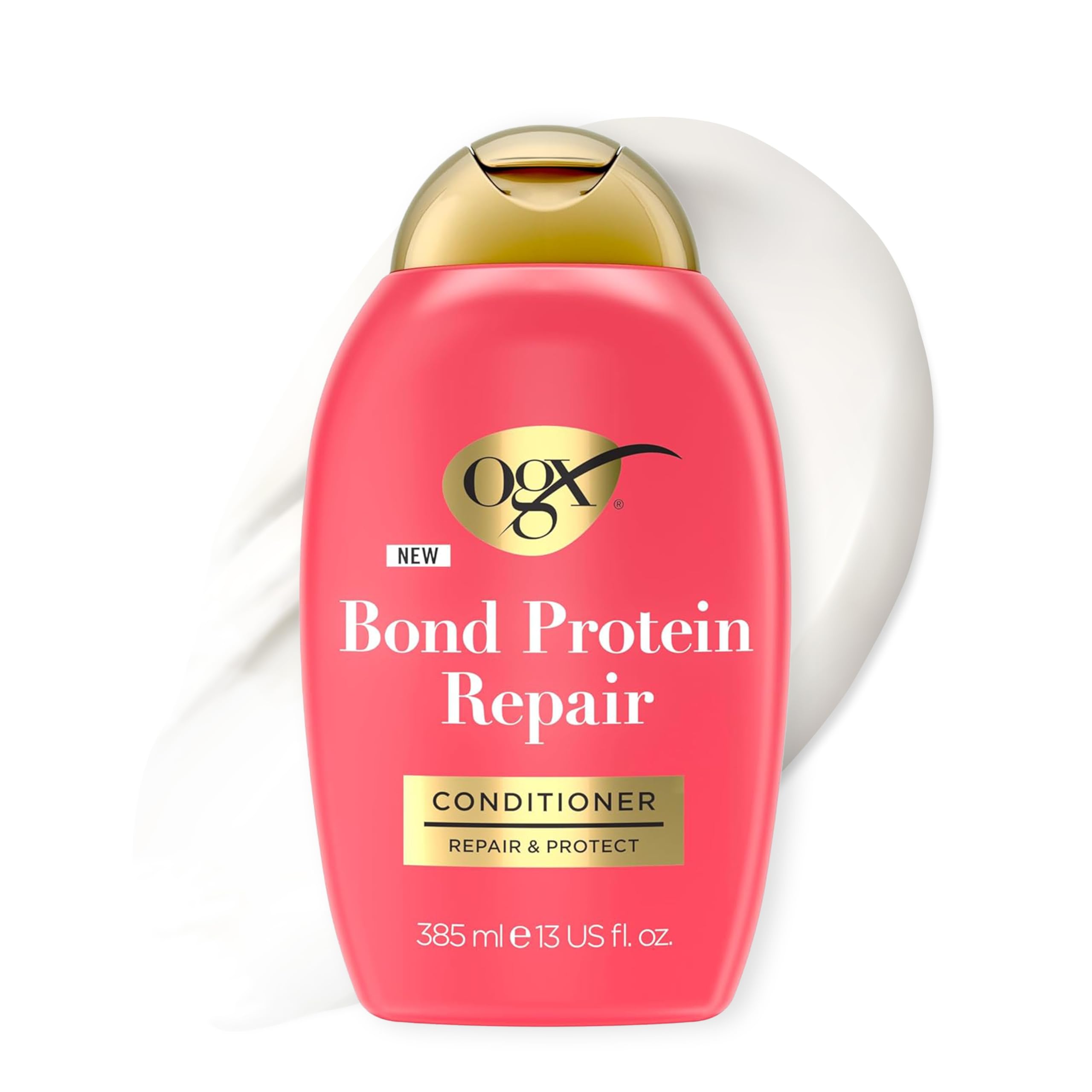 OGX repair and protect bond protein - matu kondicionieris ar lipi pro shield tehnoloģiju, 385 ml