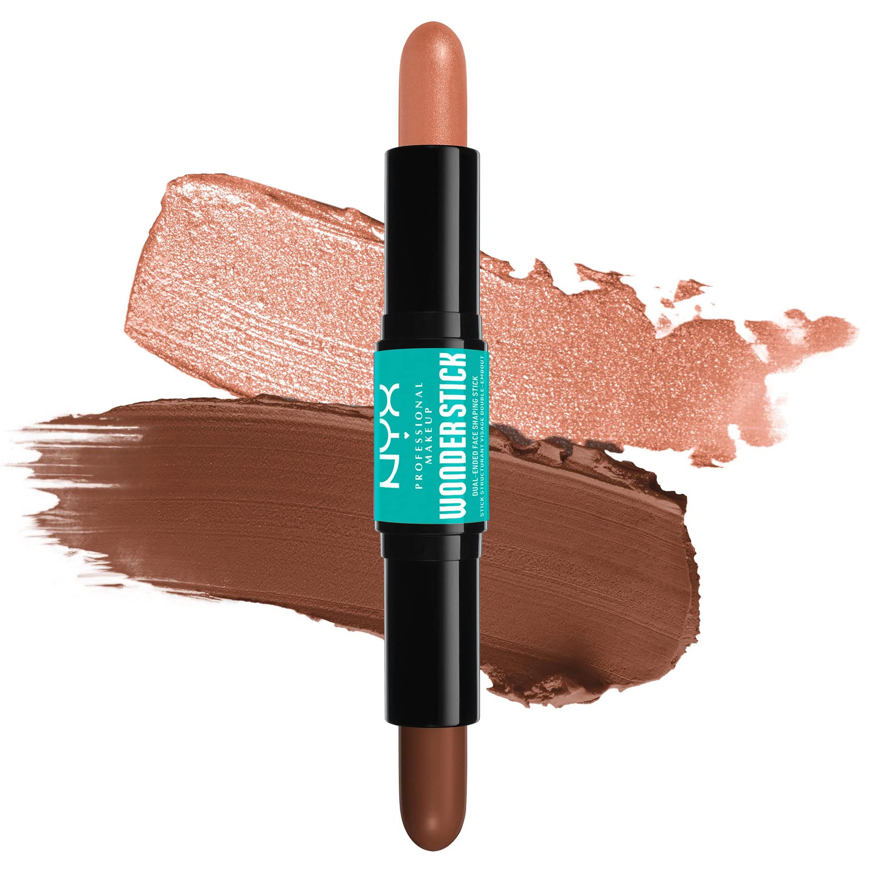 NYX Professional Makeup Wonder Stick - divu galu izgaismošanas un kontūras zīmulis Medium