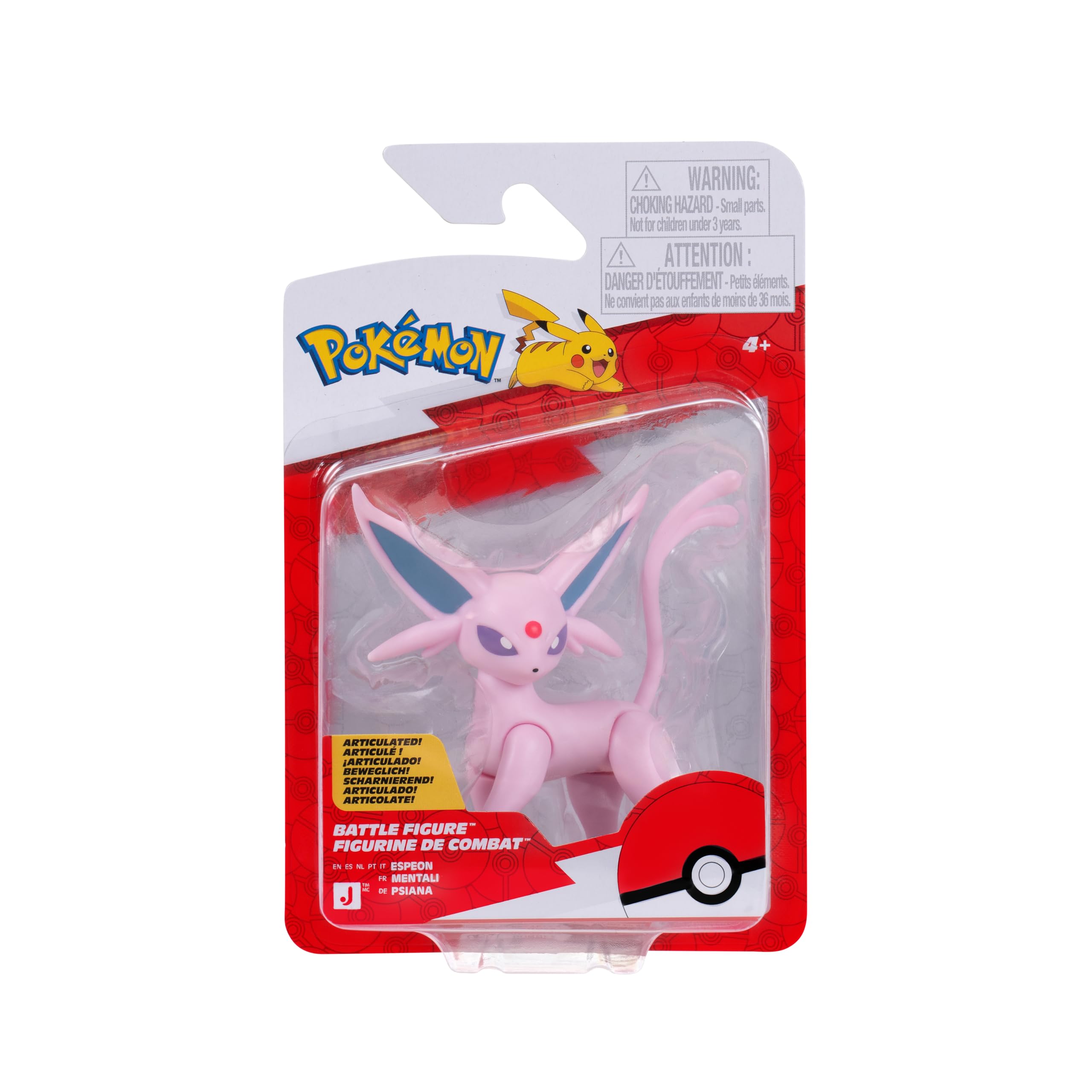 Pokemon PKW4869 - kaujas figūra Espeon, bērniem no 4 gadiem