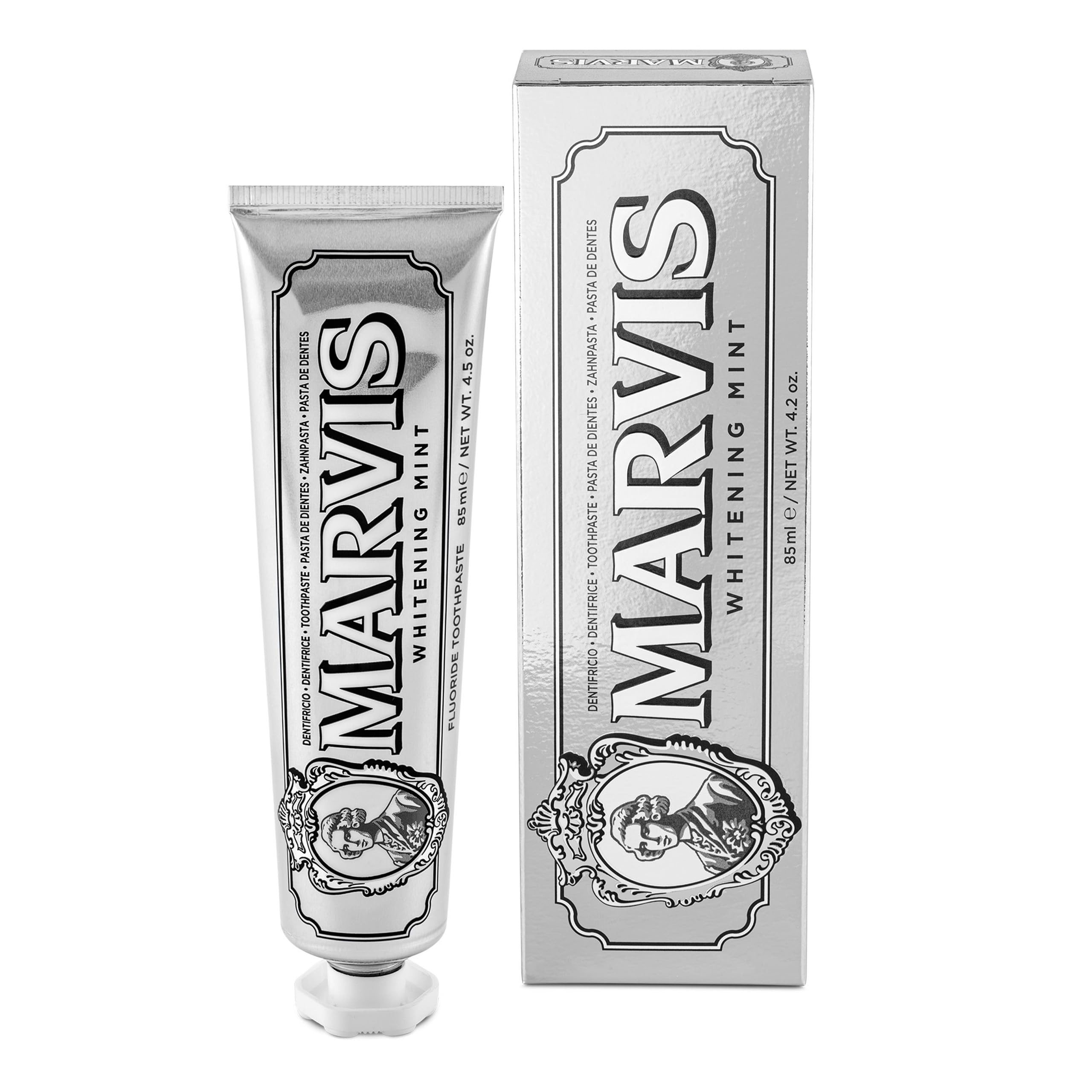 Marvis 411371 whitening mint - balinoša zobu pasta, 85 ml