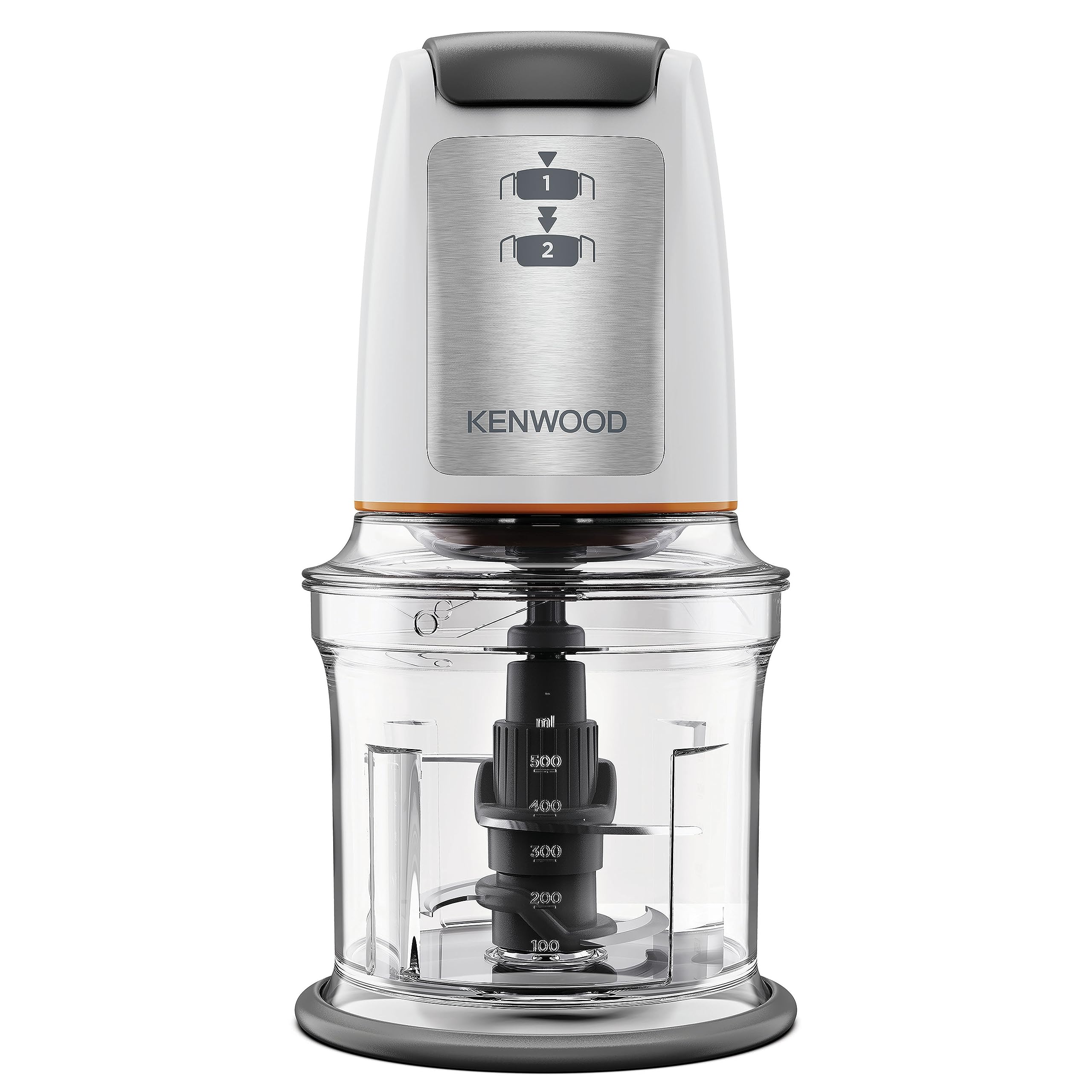 Kenwood Easy Chop CHP61.100WH - elektriskais mini smalcinātājs, 500 W, balts