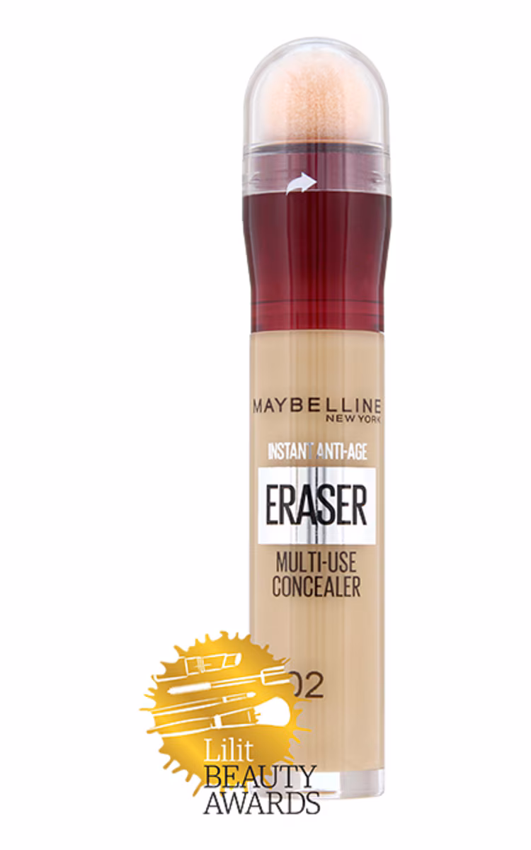 Maybelline New York YIT10082 - konsīleris ar godži ogām un haloksilu acu lokam, 02 nude