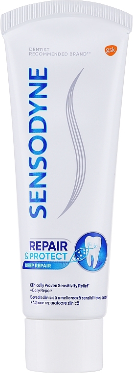 Sensodyne Repair & Protect - Zobu pasta jutīgiem zobiem, 75ml