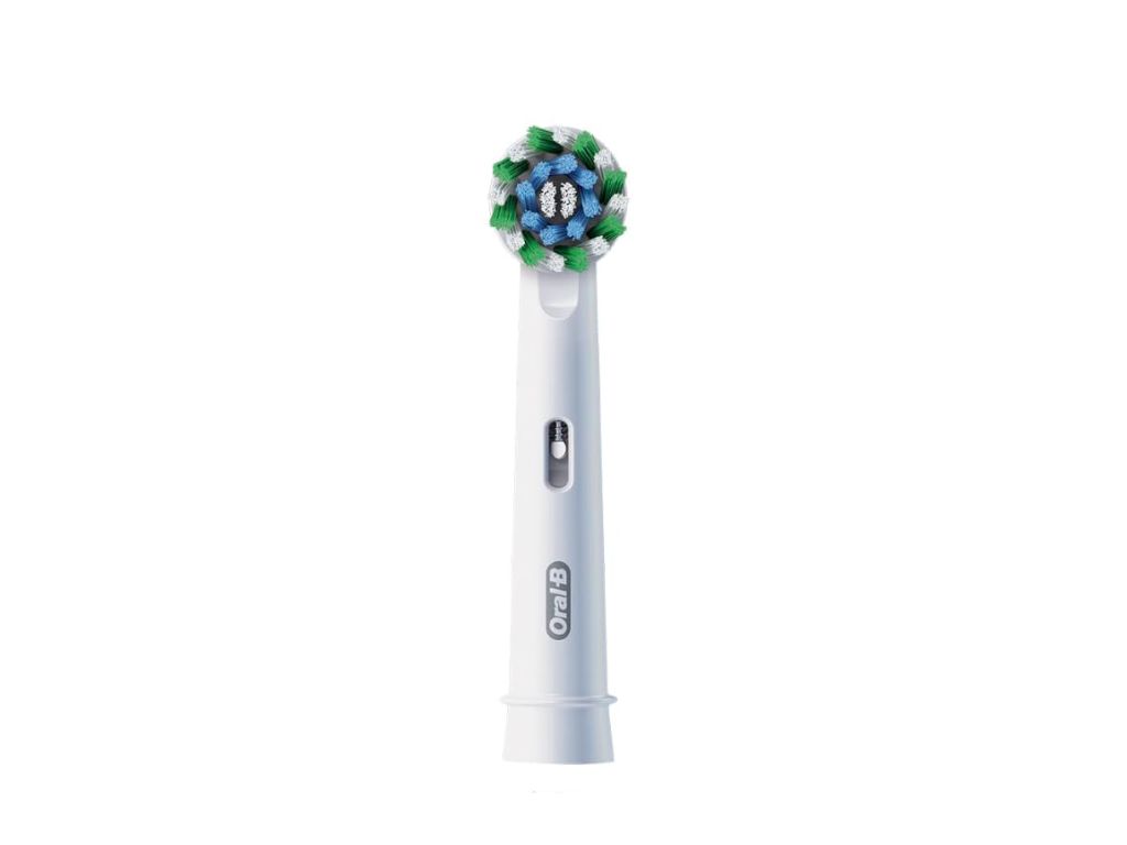Oral-B Pro CrossAction - uzgalis elektriskajai zobu birstei, balti, 1 gab.
