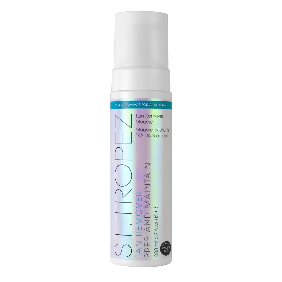 St.Tropez 100105132 - Mākslīgā iedeguma noņēmējs un gruntējums, jutīgai ādai, 200 ml