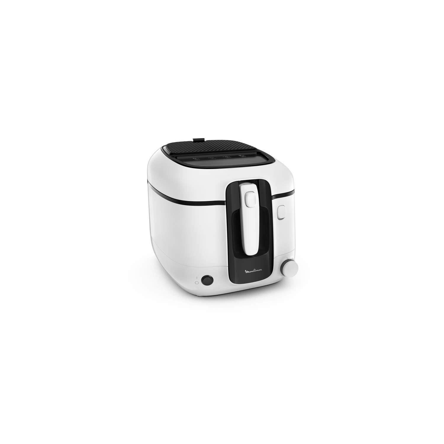 Moulinex Super Uno AM312010 - Eļļas fritieris 2,2 l ar noņemamu trauku un smaržu filtru