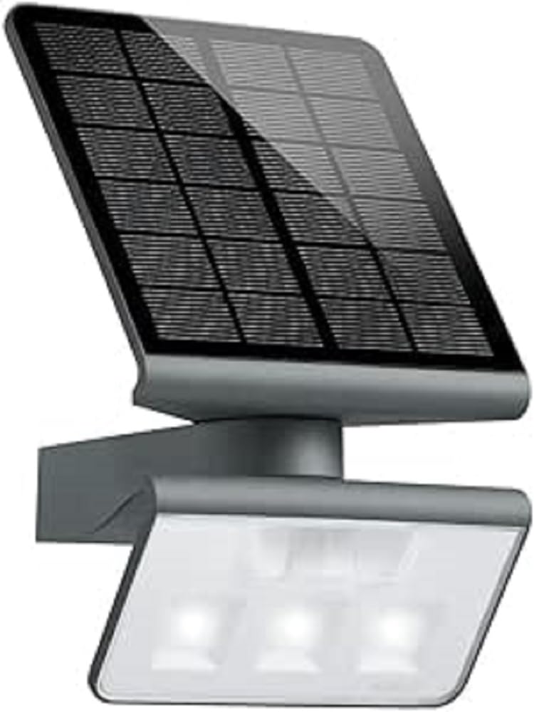 Steinel 081973 - LED saules enerģijas sienas lampa XSolar L-S ONE ar kustību sensoru un nakts gaismu
