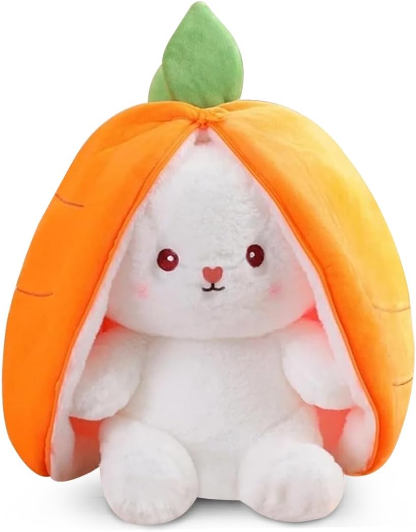 Zaloife - Plīša truša rotaļlieta, trusis burkānā, 24 cm