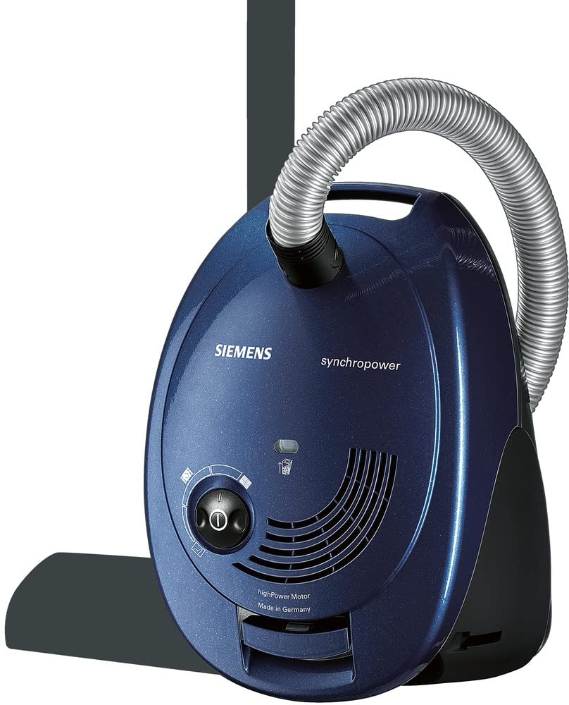 Siemens VS06A111 - Putekļu sūcējs ar maisu, 600 W, zils