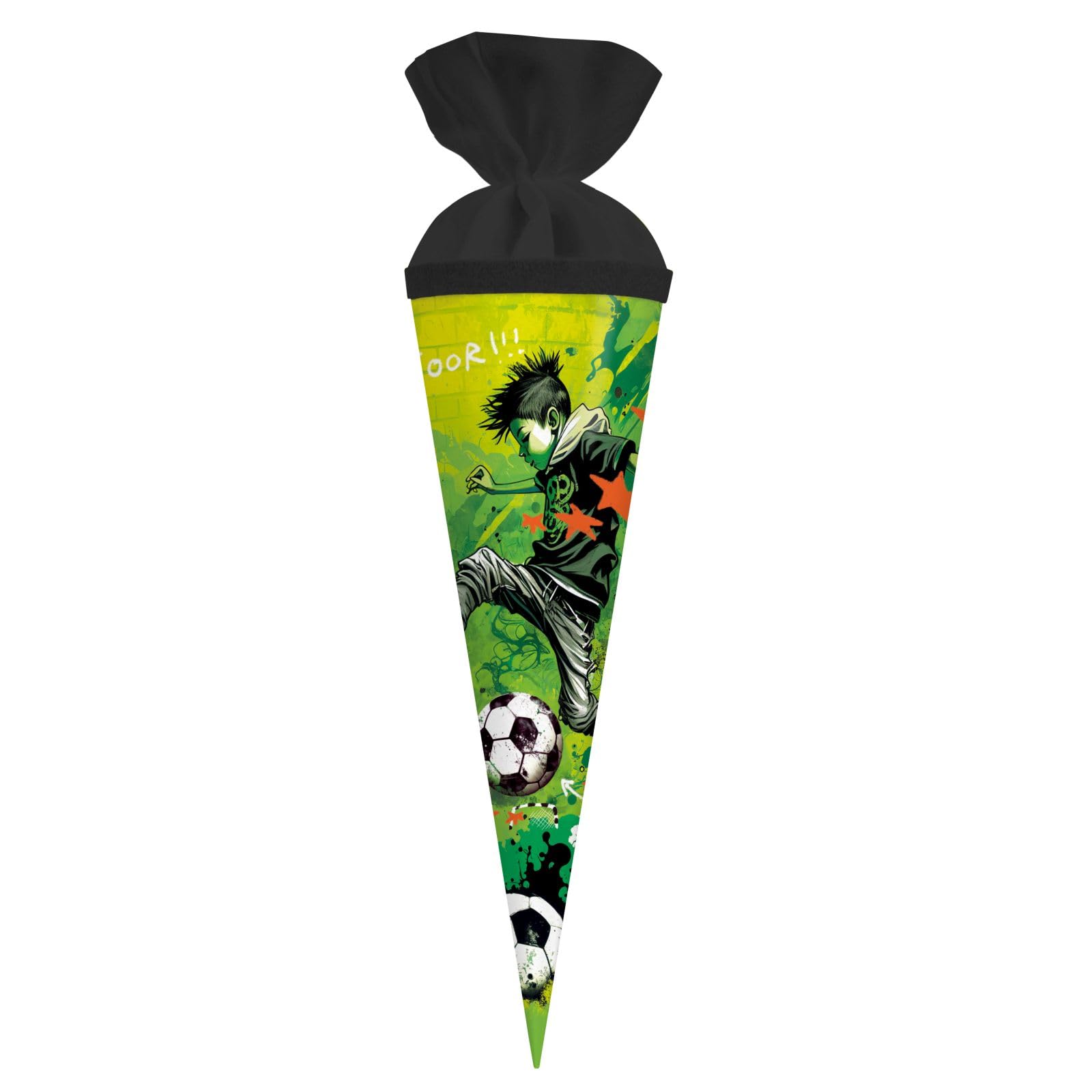 Goldbuch 93133 - Dāvanu tūte ar futbolistu motivu, zaļā krāsā