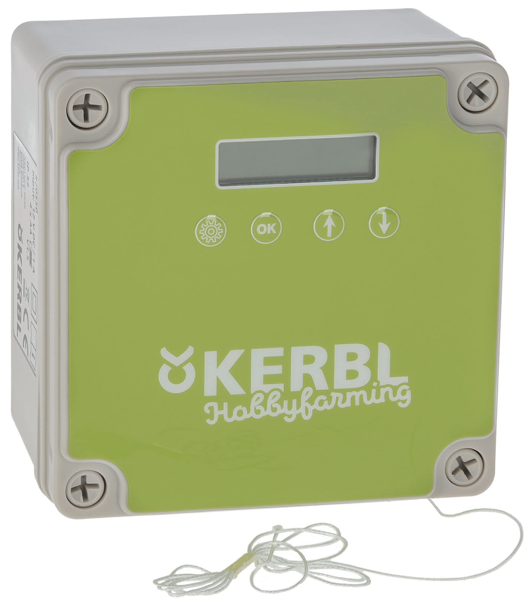 Kerb 70550 - automātiskā vistas būdas durvju vadības sistēma ar gaismas sensoru