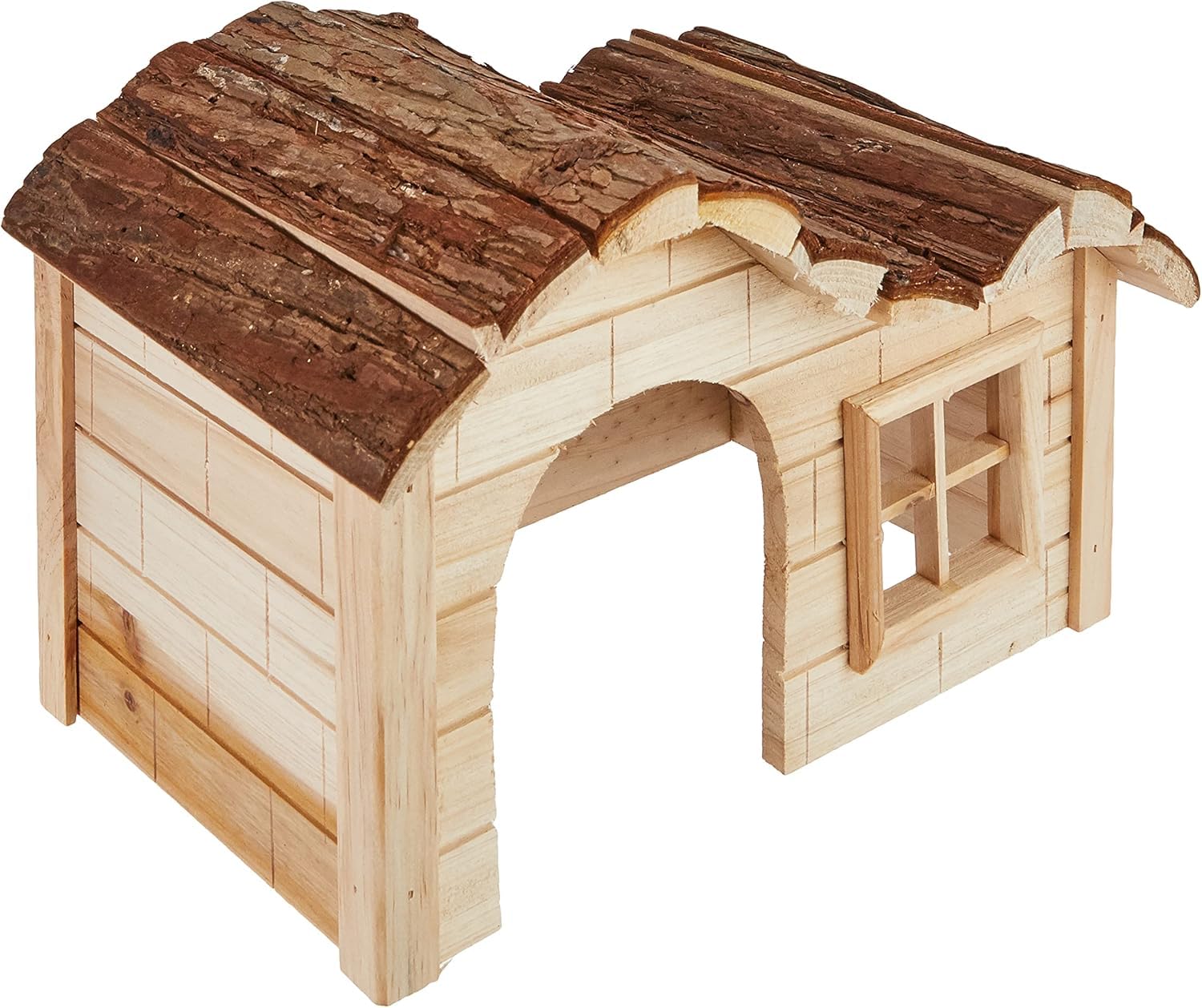 Kerbl Pet 82757 - grauzēju koka mājiņa, 30 x 20 x 20 cm