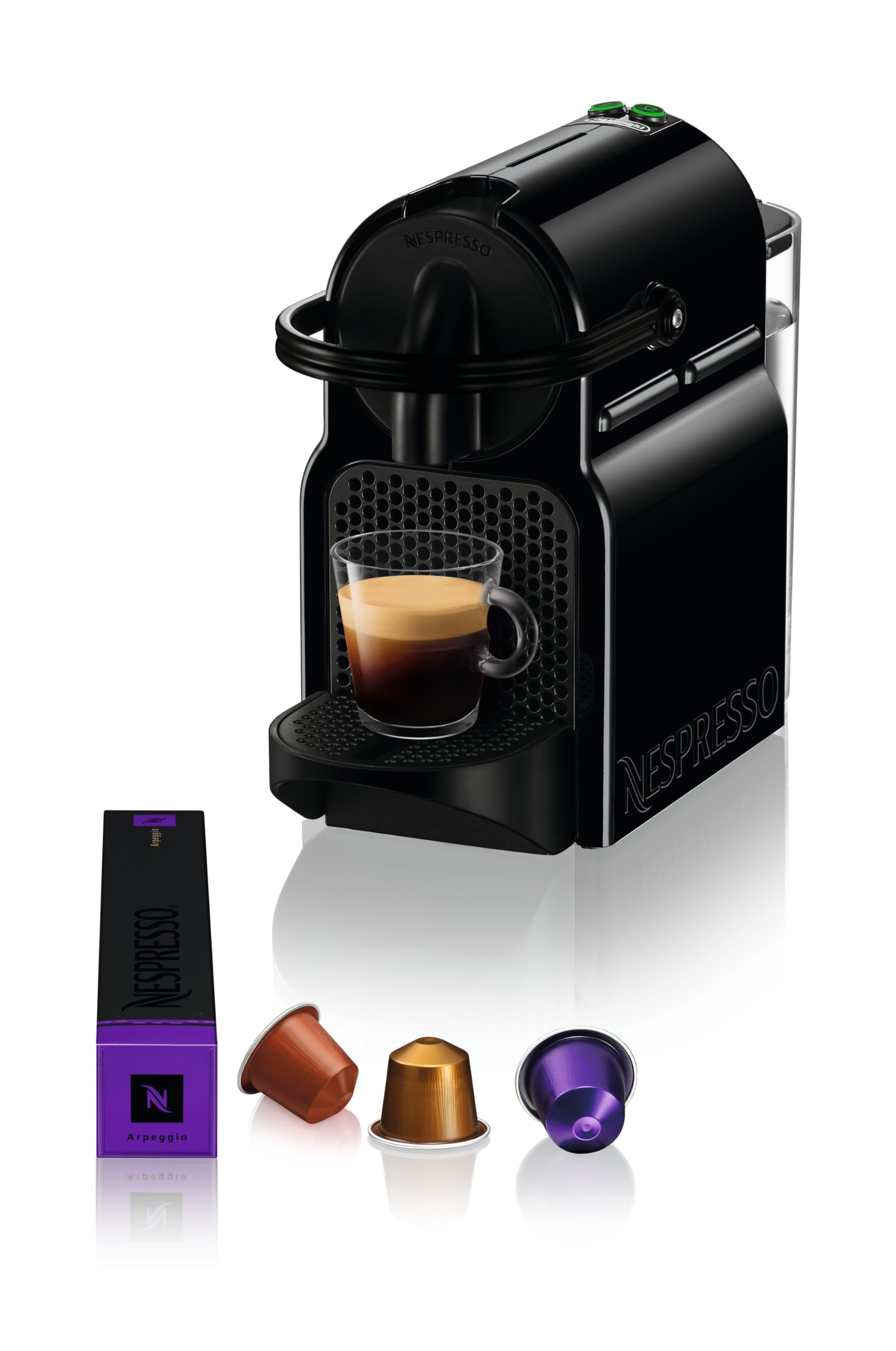 Nespresso DeLonghi Inissia EN80.B - Kapsulu kafijas automāts, 1260W