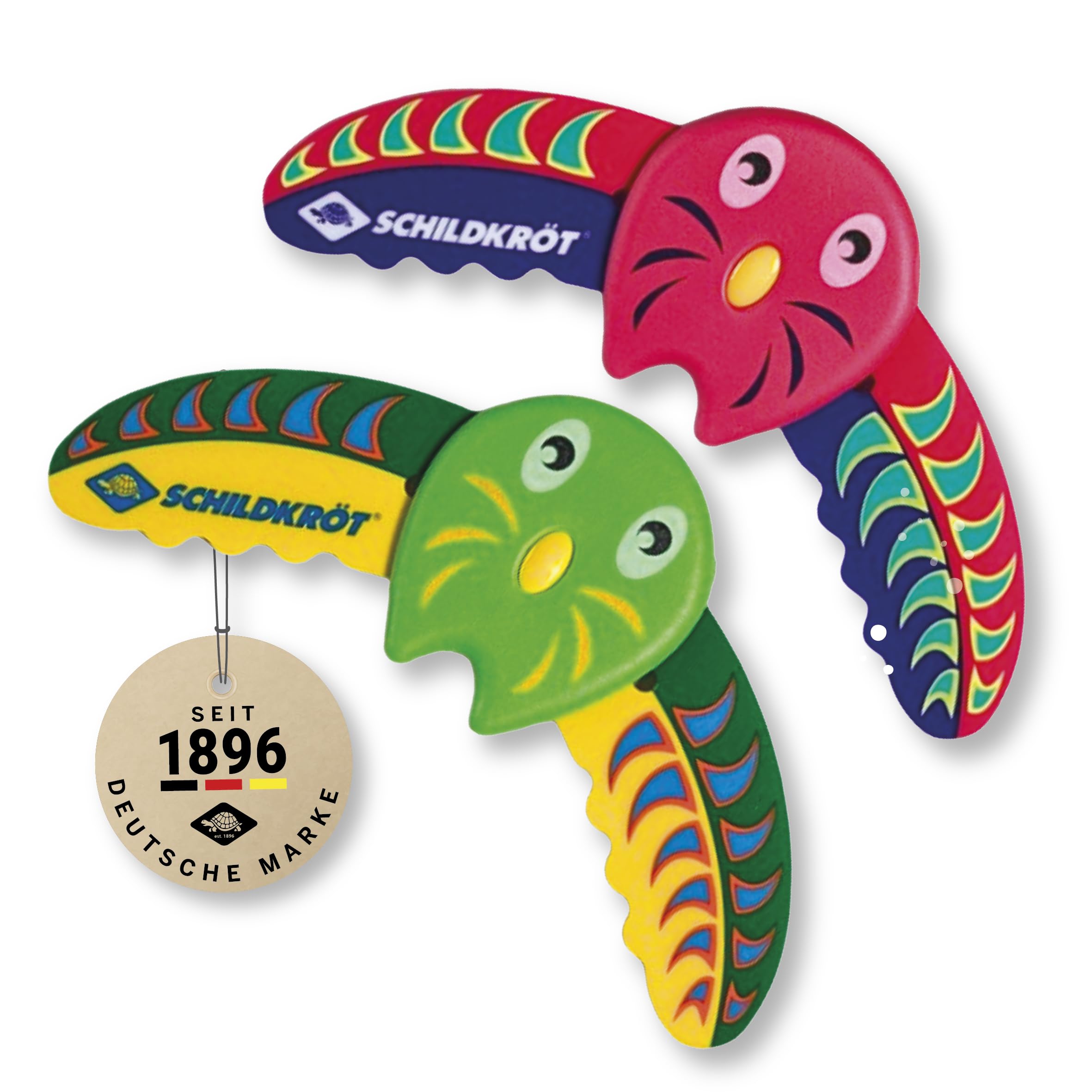 Schildkrot 970263 - Zemūdens planieri 2 gab. komplektā, raju forma, bērniem no 6 gadiem