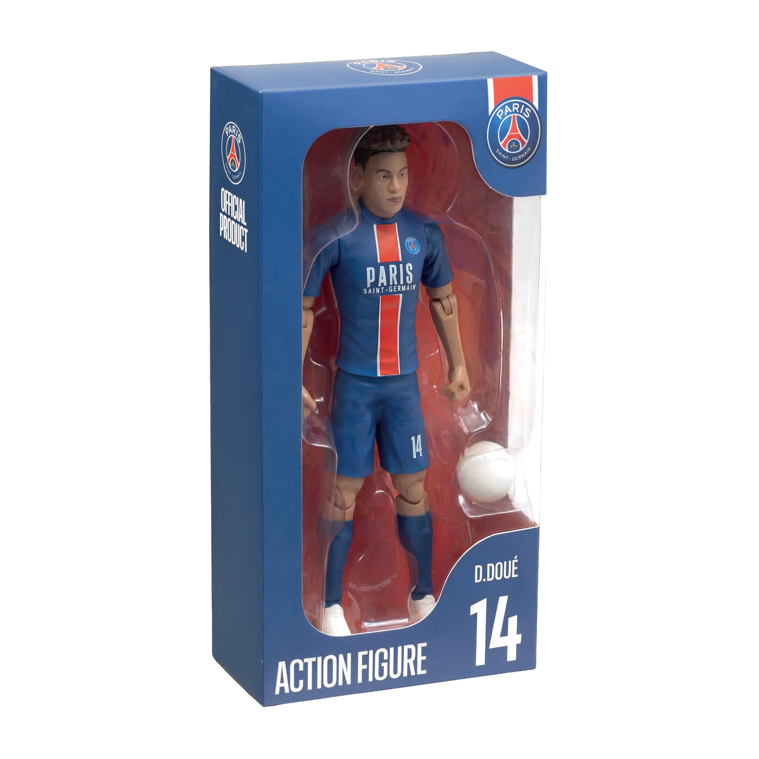 Megableu PSG - Futbola figūra nr. 14 ar 10 locītavām 20 cm