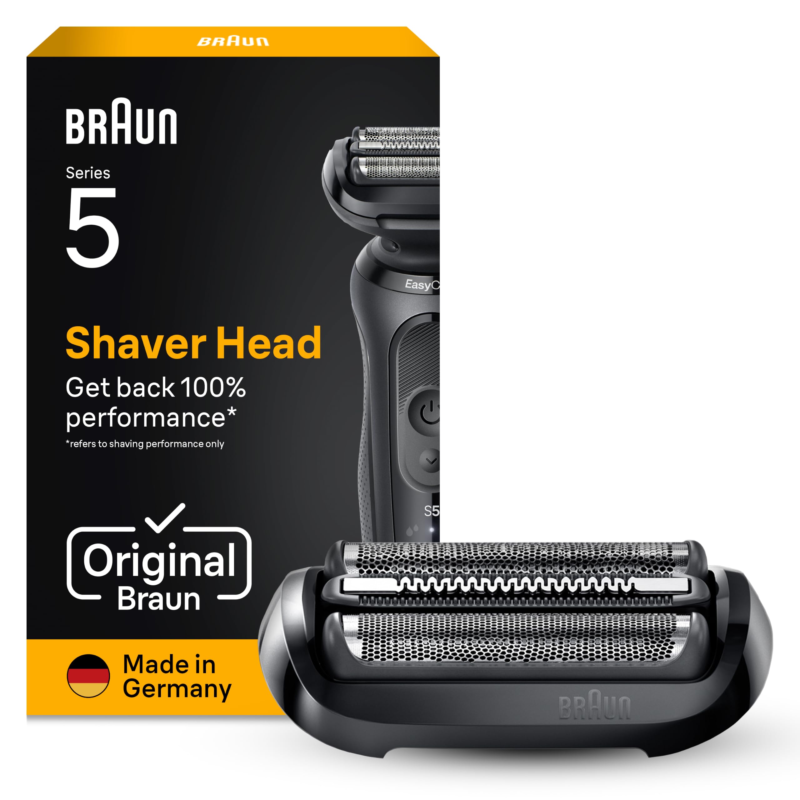Braun Series 5 54B - rezerves skušanās galviņa, melna