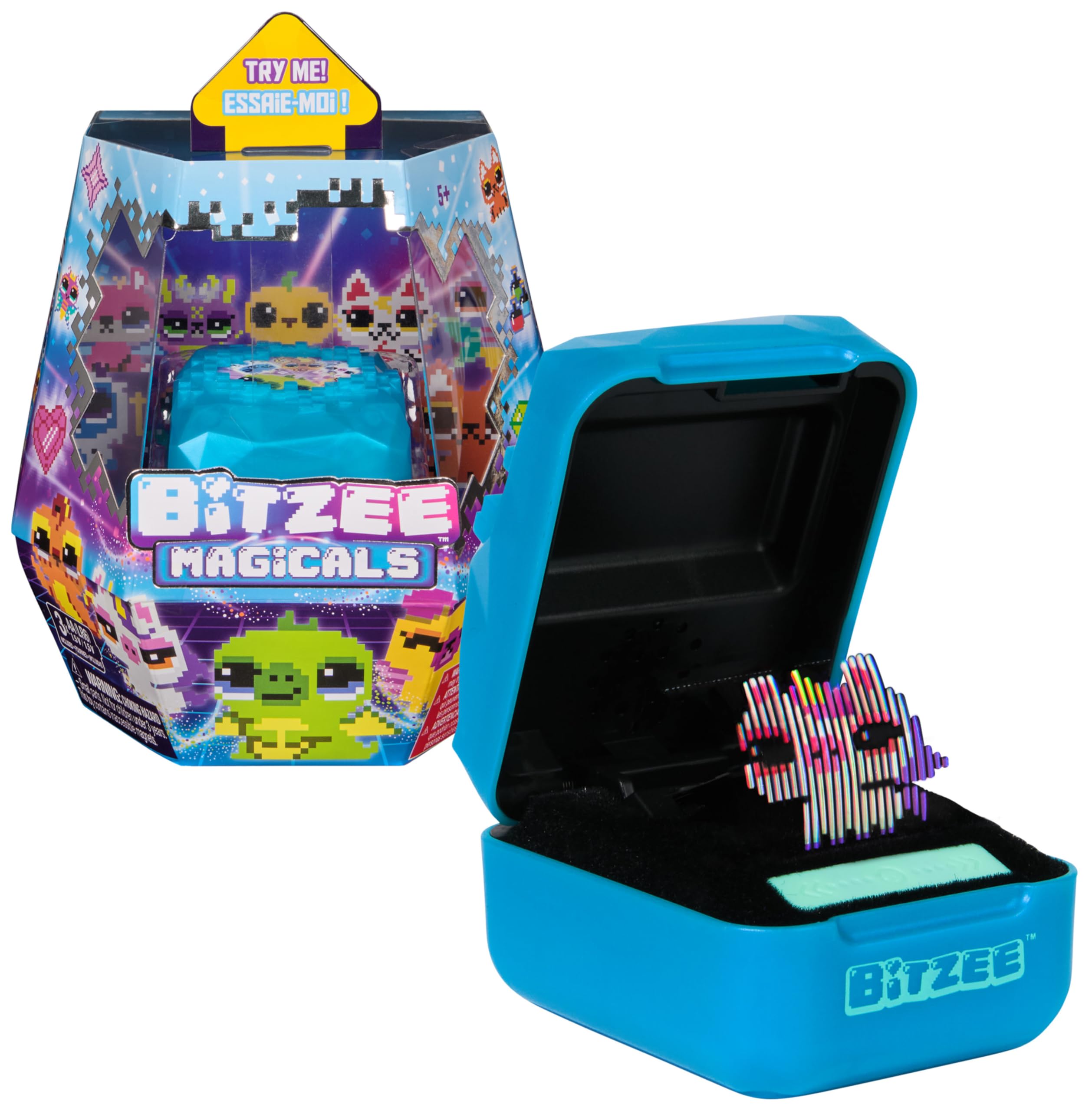 Bitzee Magicals 2024 - Interaktīvā rotaļlieta ar 20 digitāliem maģiskiem dzīvniekiem no 5 gadiem
