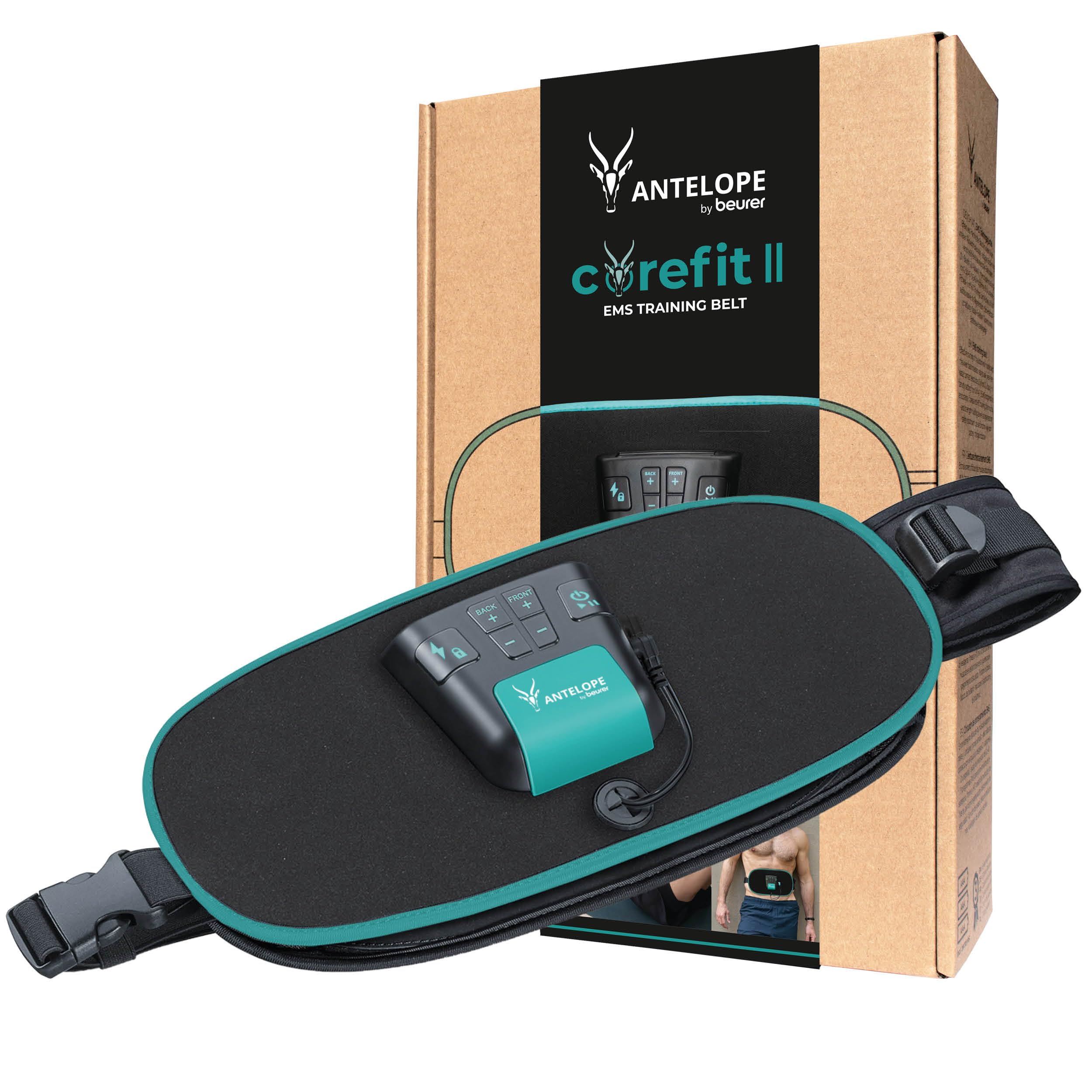 Beurer Corefit II EMS 88106 - Treniņu josta vēdera un muguras muskulatūras stiprināšanai